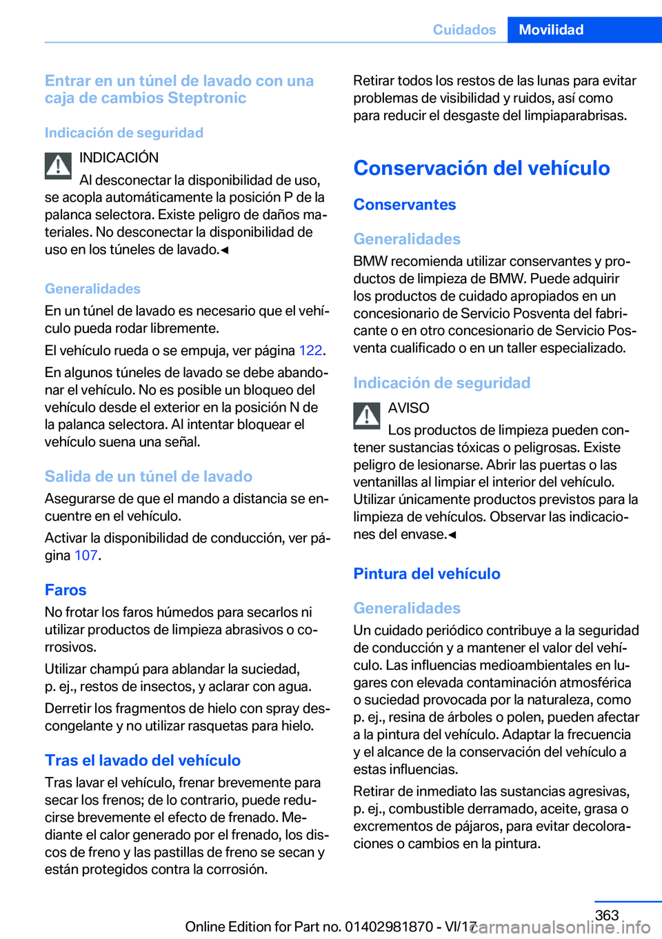 BMW 5 SERIES 2018  Manuales de Empleo (in Spanish) �E�n�t�r�a�r��e�n��u�n��t�