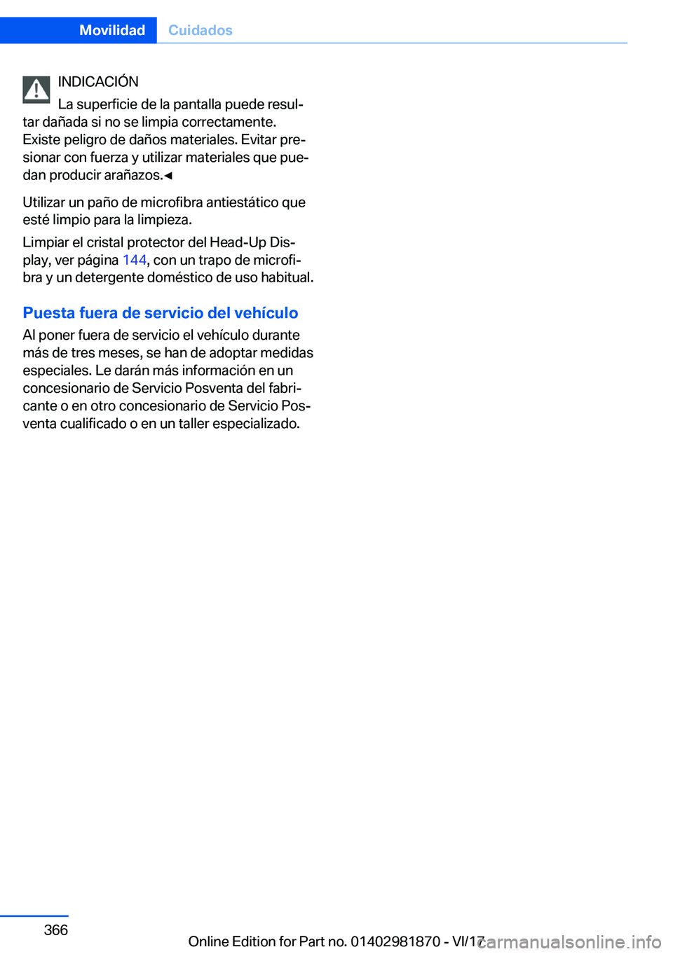 BMW 5 SERIES 2018  Manuales de Empleo (in Spanish) �I�N�D�I�C�A�C�I�