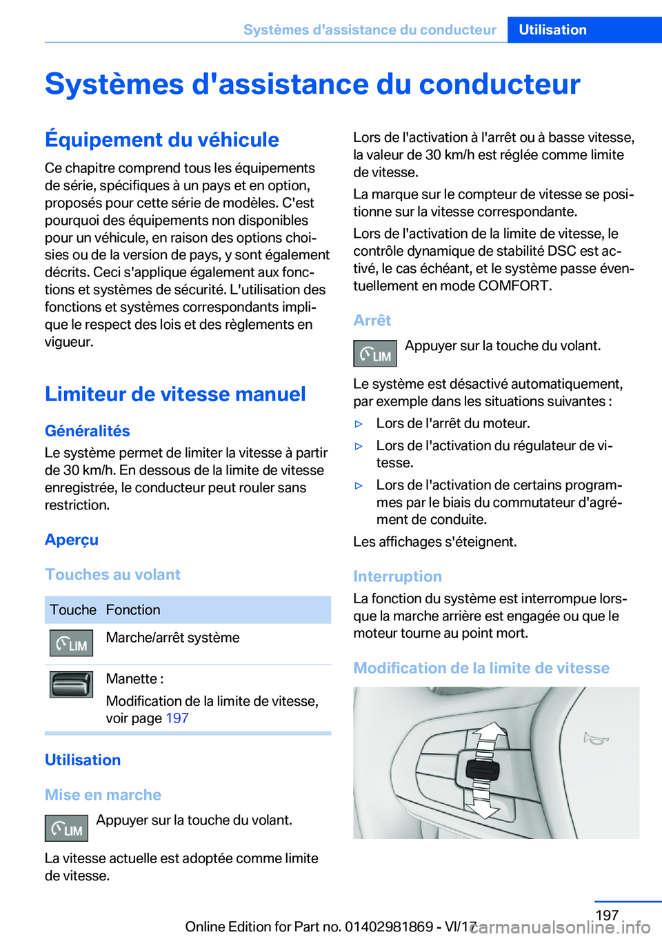 BMW 5 SERIES 2018  Notices Demploi (in French) �S�y�s�t�è�m�e�s��d�'�a�s�s�i�s�t�a�n�c�e��d�u��c�o�n�d�u�c�t�e�u�r�