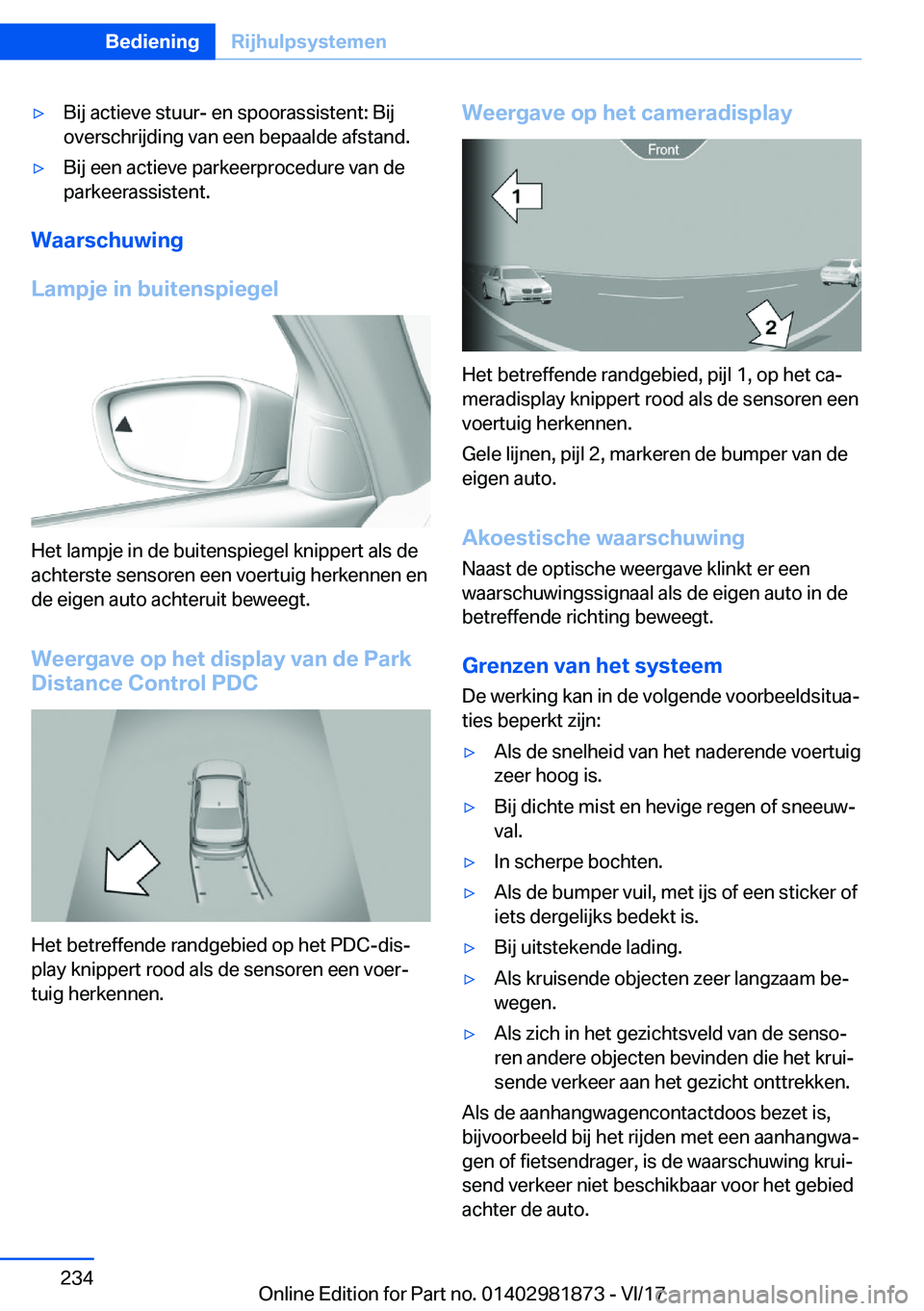 BMW 5 SERIES 2018  Instructieboekjes (in Dutch) 'y�B�i�j� �a�c�t�i�e�v�e� �s�t�u�u�r�-� �e�n� �s�p�o�o�r�a�s�s�i�s�t�e�n�t�:� �B�i�j
�o�v�e�r�s�c�h�r�i�j�d�i�n�g� �v�a�n� �e�e�n� �b�e�p�a�a�l�d�e� �a�f�s�t�a�n�d�.'y�B�i�j� �e�e�n� �a�c�t�i�