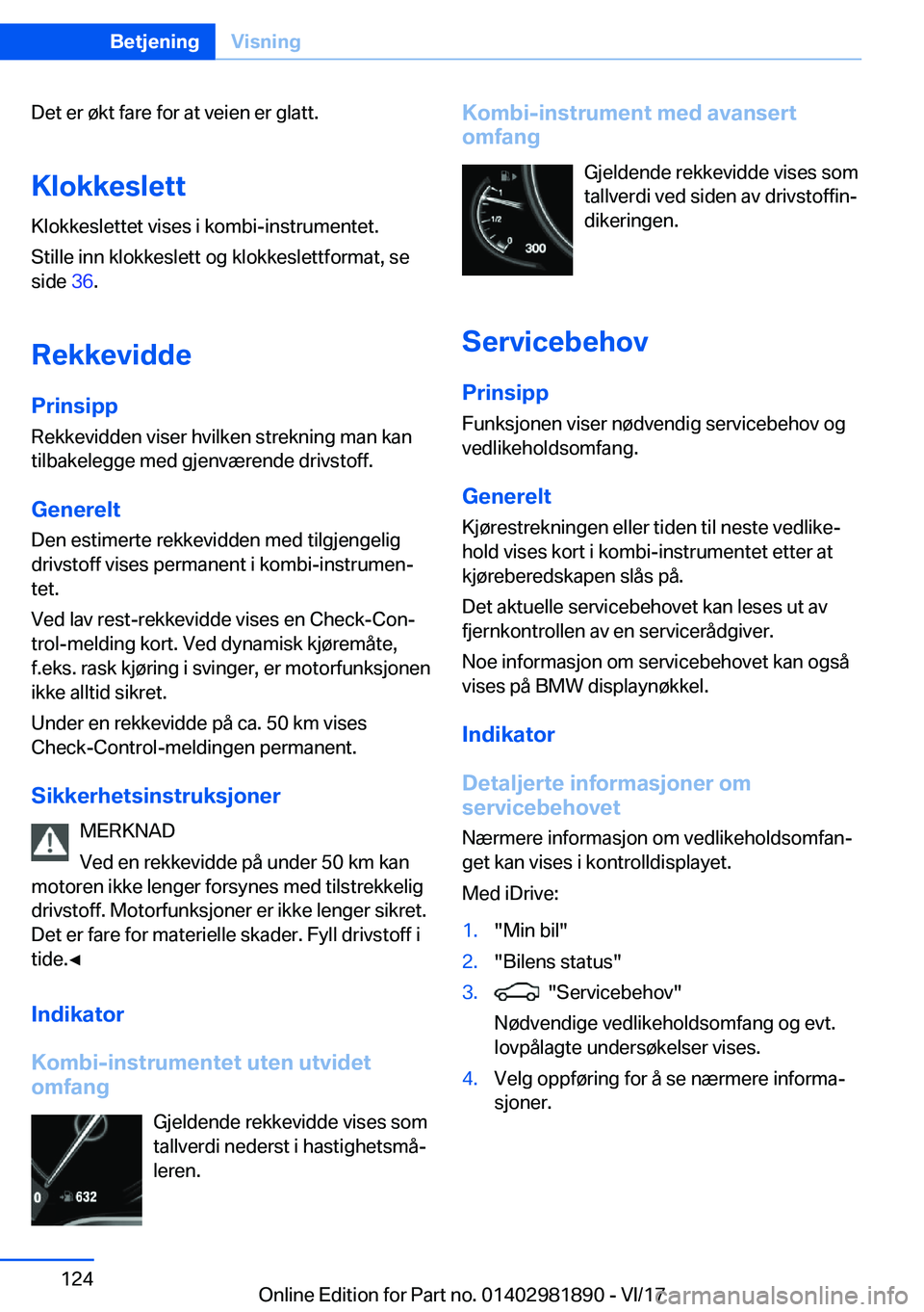 BMW 5 SERIES 2018  InstruksjonsbØker (in Norwegian) �D�e�t� �e�r� �