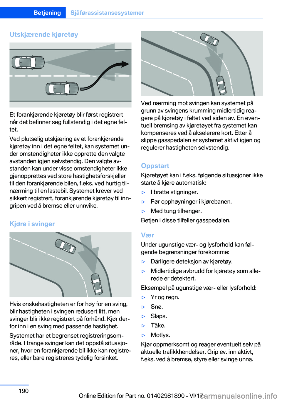BMW 5 SERIES 2018  InstruksjonsbØker (in Norwegian) �U�t�s�k�j�æ�r�e�n�d�e��k�j�