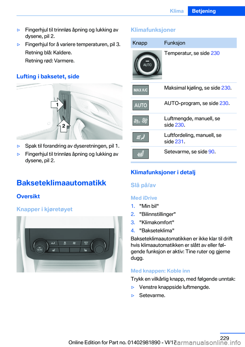 BMW 5 SERIES 2018  InstruksjonsbØker (in Norwegian) 'y�F�i�n�g�e�r�h�j�u�l� �t�i�l� �t�r�i�n�n�l�