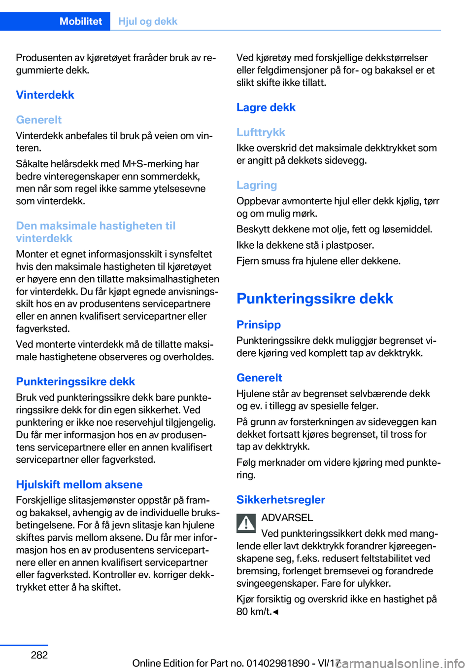 BMW 5 SERIES 2018  InstruksjonsbØker (in Norwegian) �P�r�o�d�u�s�e�n�t�e�n� �a�v� �k�j�