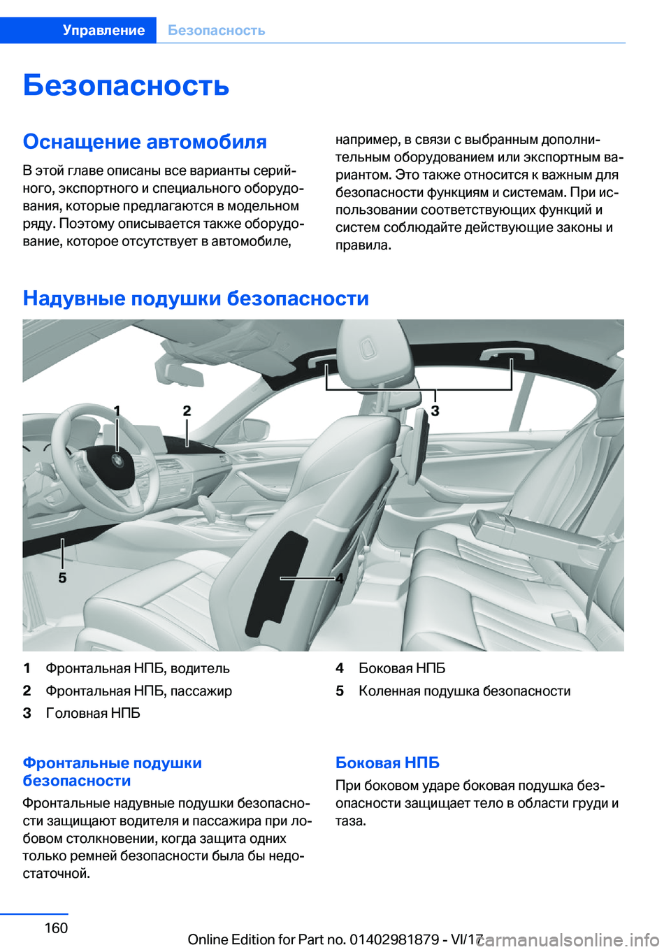 BMW 5 SERIES 2018  Руково 