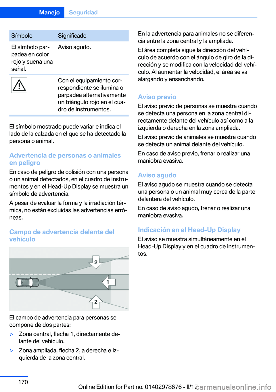 BMW 5 SERIES 2017  Manuales de Empleo (in Spanish) �S�