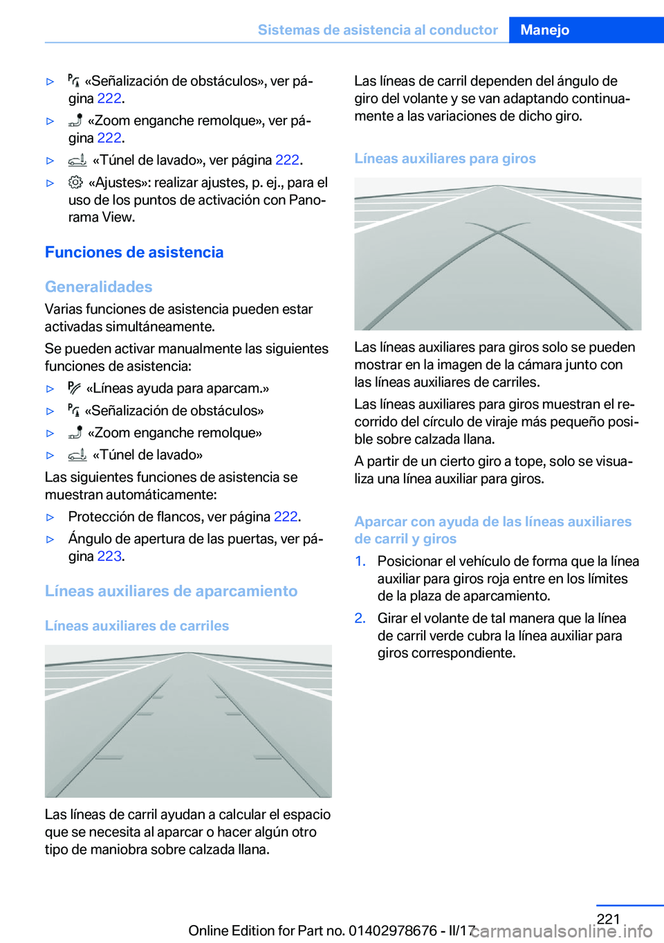 BMW 5 SERIES 2017  Manuales de Empleo (in Spanish) 'y� � �«�S�e�ñ�a�l�i�z�a�c�i�