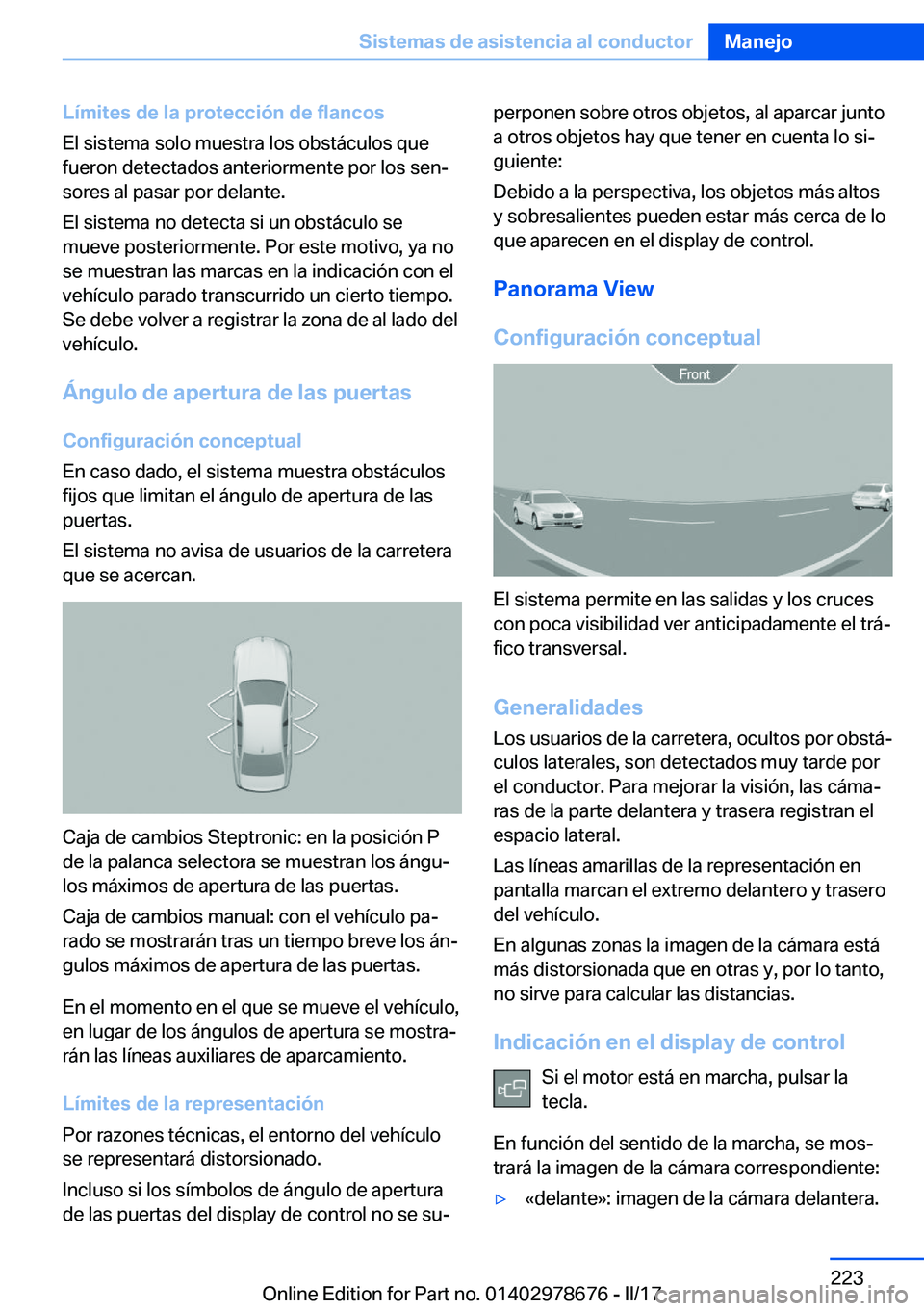 BMW 5 SERIES 2017  Manuales de Empleo (in Spanish) �L�