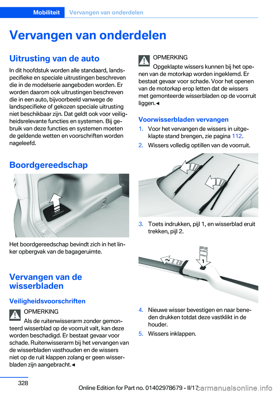 BMW 5 SERIES 2017  Instructieboekjes (in Dutch) �V�e�r�v�a�n�g�e�n��v�a�n��o�n�d�e�r�d�e�l�e�n�U�i�t�r�u�s�t�i�n�g��v�a�n��d�e��a�u�t�o�I�n� �d�i�t� �h�o�o�f�d�s�t�u�k� �w�o�r�d�e�n� �a�l�l�e� �s�t�a�n�d�a�a�r�d�,� �l�a�n�d�sj
�p�e�c�i�f�i�e�