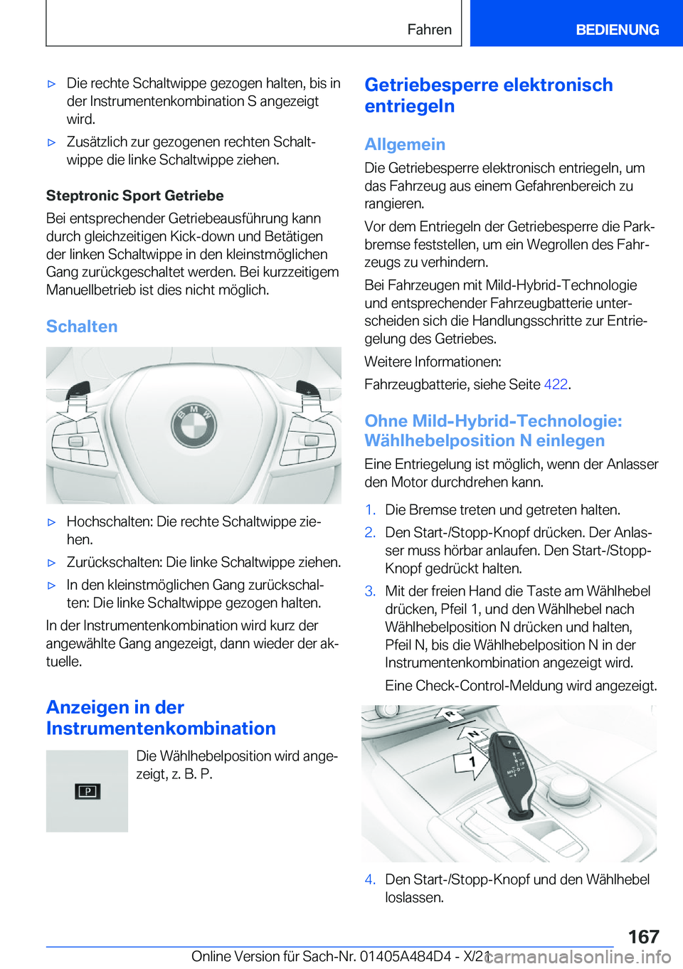 BMW 7 SERIES 2022  Betriebsanleitungen (in German) 'x�D�i�e��r�e�c�h�t�e��S�c�h�a�l�t�w�i�p�p�e��g�e�z�o�g�e�n��h�a�l�t�e�n�,��b�i�s��i�n
�d�e�r��I�n�s�t�r�u�m�e�n�t�e�n�k�o�m�b�i�n�a�t�i�o�n��S��a�n�g�e�z�e�i�g�t
�w�i�r�d�.'x�Z�u�s�
