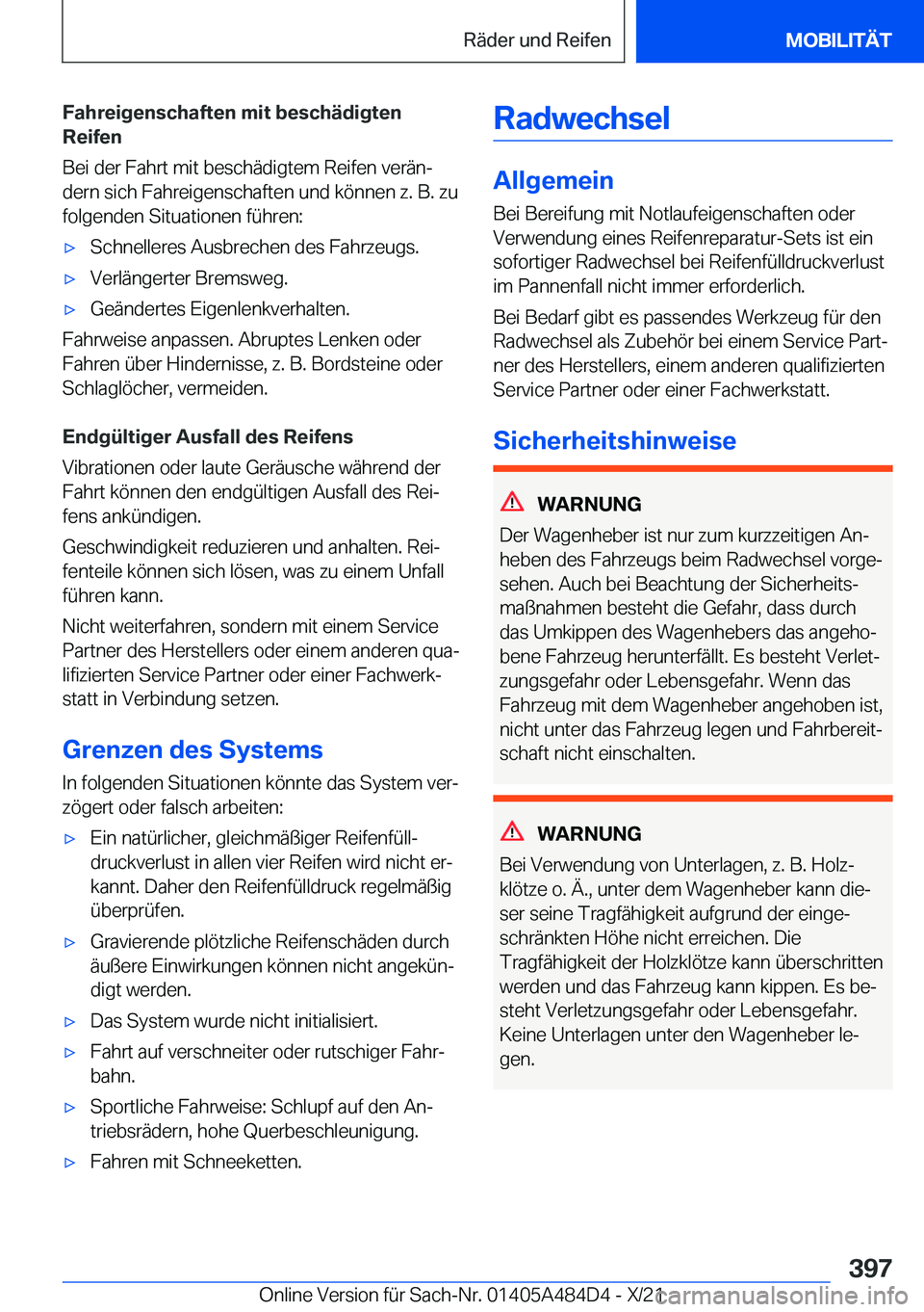 BMW 7 SERIES 2022  Betriebsanleitungen (in German) �F�a�h�r�e�i�g�e�n�s�c�h�a�f�t�e�n��m�i�t��b�e�s�c�h�