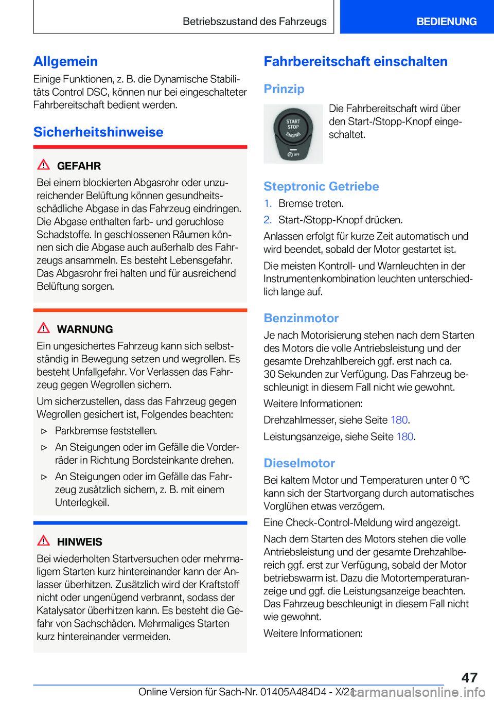 BMW 7 SERIES 2022  Betriebsanleitungen (in German) �A�l�l�g�e�m�e�i�n
�E�i�n�i�g�e��F�u�n�k�t�i�o�n�e�n�,��z�.��B�.��d�i�e��D�y�n�a�m�i�s�c�h�e��S�t�a�b�i�l�ij �t�