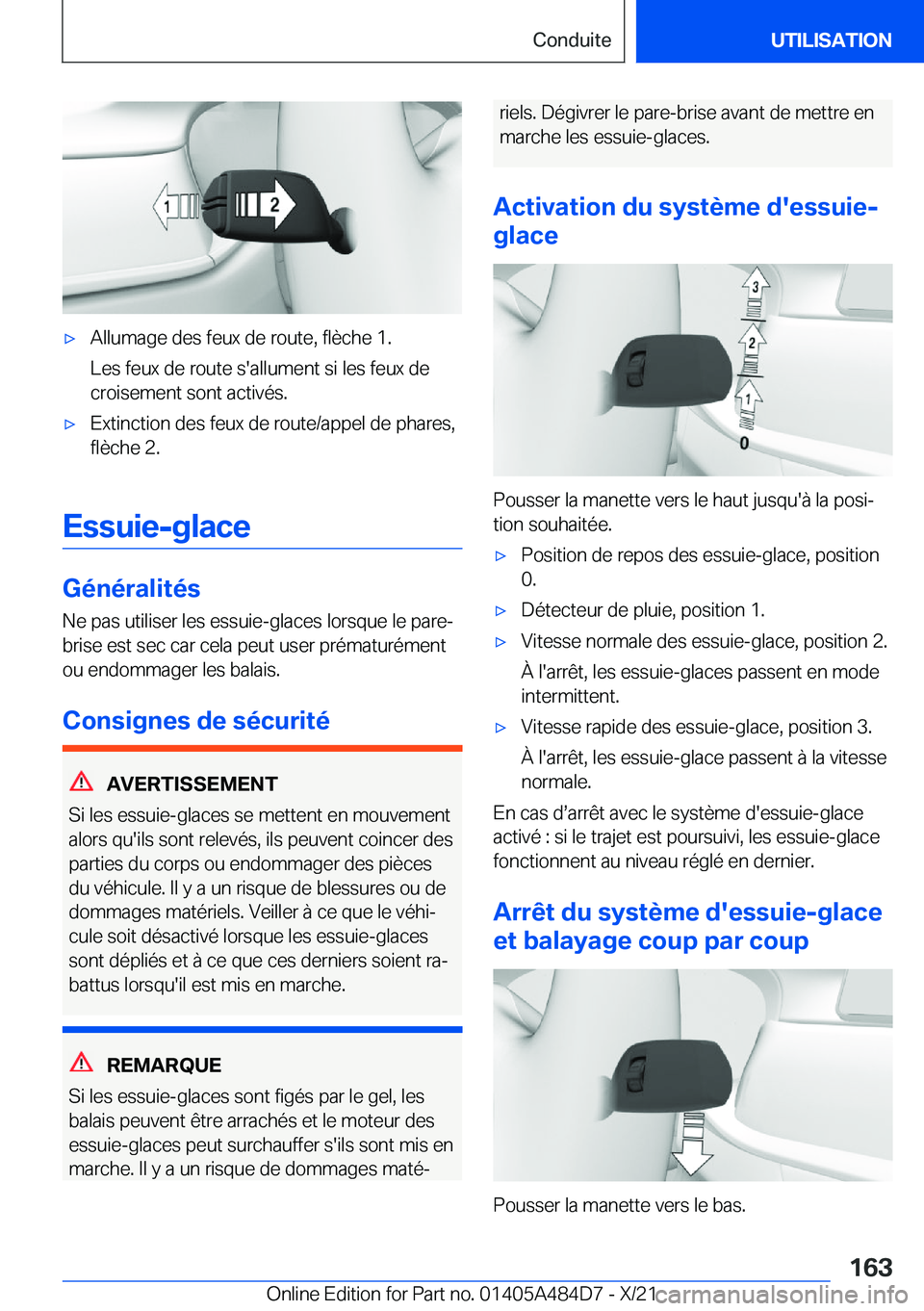 BMW 7 SERIES 2022  Notices Demploi (in French) 'x�A�l�l�u�m�a�g�e��d�e�s��f�e�u�x��d�e��r�o�u�t�e�,��f�l�è�c�h�e��1�.
�L�e�s��f�e�u�x��d�e��r�o�u�t�e��s�'�a�l�l�u�m�e�n�t��s�i��l�e�s��f�e�u�x��d�e
�c�r�o�i�s�e�m�e�n�t��s�o�