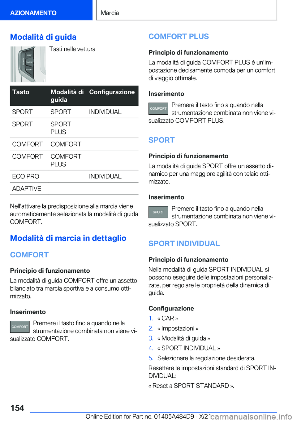 BMW 7 SERIES 2022  Libretti Di Uso E manutenzione (in Italian) �M�o�d�a�l�i�t�