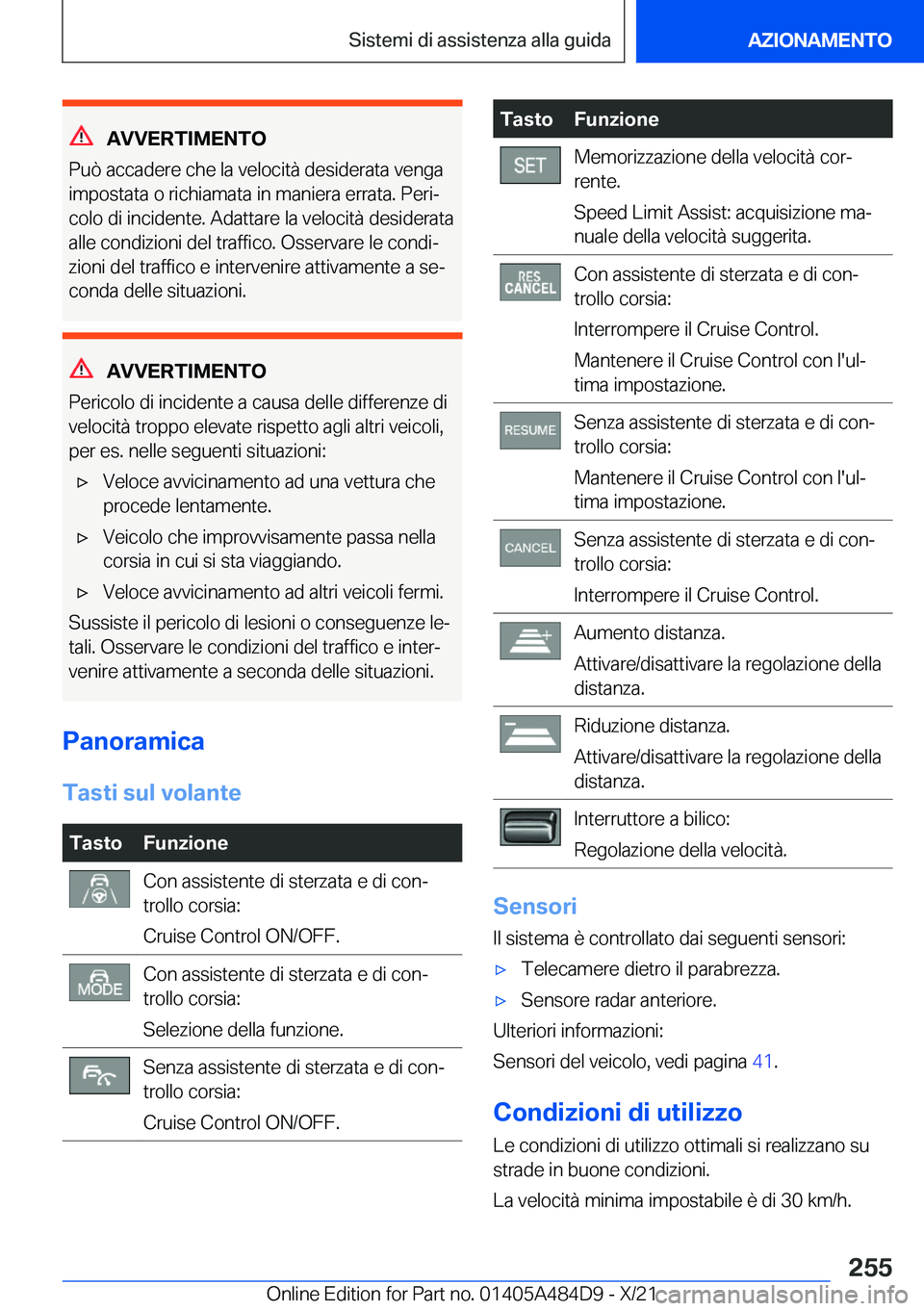 BMW 7 SERIES 2022  Libretti Di Uso E manutenzione (in Italian) �A�V�V�E�R�T�I�M�E�N�T�O
�P�u�