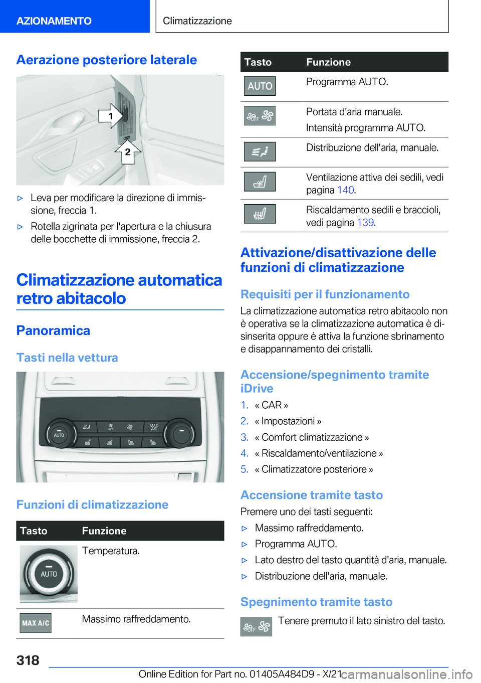 BMW 7 SERIES 2022  Libretti Di Uso E manutenzione (in Italian) �A�e�r�a�z�i�o�n�e��p�o�s�t�e�r�i�o�r�e��l�a�t�e�r�a�l�e'x�L�e�v�a��p�e�r��m�o�d�i�f�i�c�a�r�e��l�a��d�i�r�e�z�i�o�n�e��d�i��i�m�m�i�sª�s�i�o�n�e�,��f�r�e�c�c�i�a��1�.'x�R�o�t�e�l�