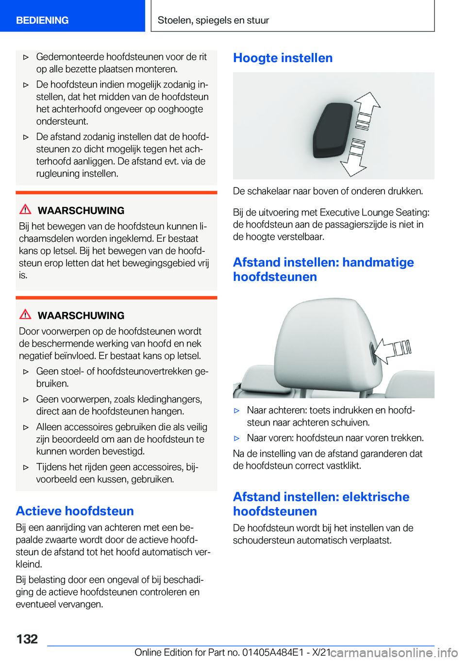 BMW 7 SERIES 2022  Instructieboekjes (in Dutch) 'x�G�e�d�e�m�o�n�t�e�e�r�d�e��h�o�o�f�d�s�t�e�u�n�e�n��v�o�o�r��d�e��r�i�t�o�p��a�l�l�e��b�e�z�e�t�t�e��p�l�a�a�t�s�e�n��m�o�n�t�e�r�e�n�.'x�D�e��h�o�o�f�d�s�t�e�u�n��i�n�d�i�e�n��m