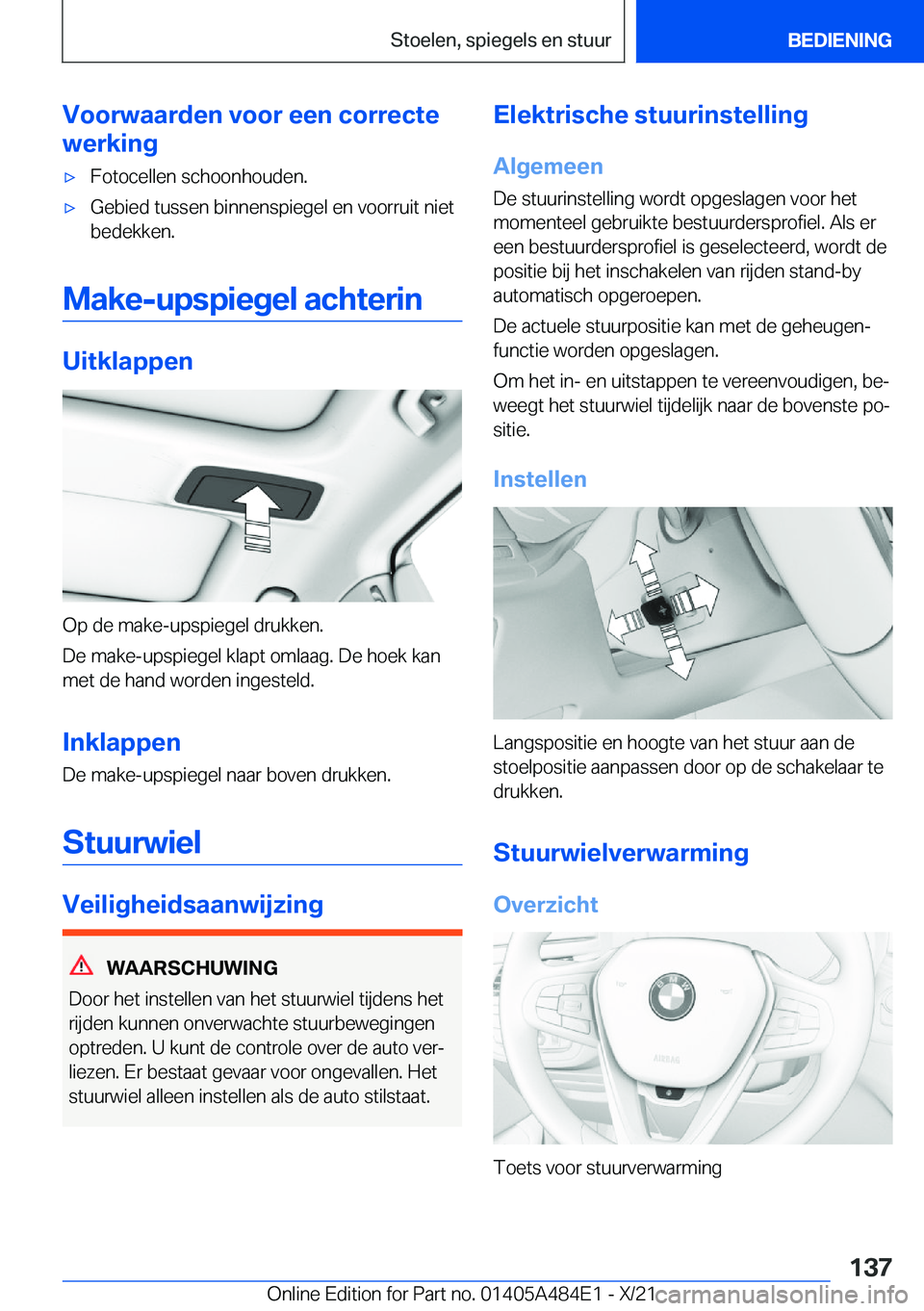 BMW 7 SERIES 2022  Instructieboekjes (in Dutch) �V�o�o�r�w�a�a�r�d�e�n��v�o�o�r��e�e�n��c�o�r�r�e�c�t�e
�w�e�r�k�i�n�g'x�F�o�t�o�c�e�l�l�e�n��s�c�h�o�o�n�h�o�u�d�e�n�.'x�G�e�b�i�e�d��t�u�s�s�e�n��b�i�n�n�e�n�s�p�i�e�g�e�l��e�n��v�o�