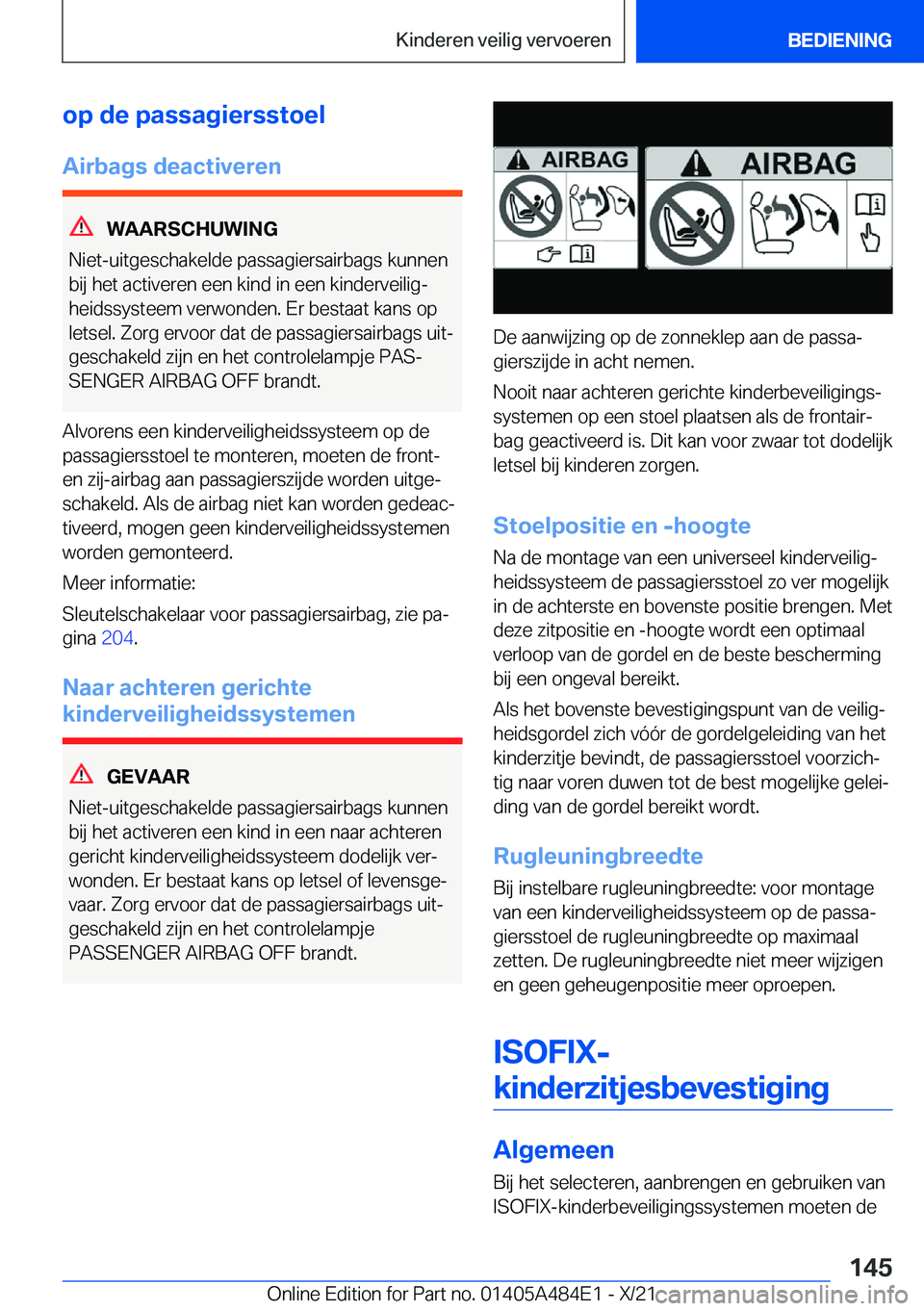 BMW 7 SERIES 2022  Instructieboekjes (in Dutch) �o�p��d�e��p�a�s�s�a�g�i�e�r�s�s�t�o�e�l�A�i�r�b�a�g�s��d�e�a�c�t�i�v�e�r�e�n
�W�A�A�R�S�C�H�U�W�I�N�G
�N�i�e�t�-�u�i�t�g�e�s�c�h�a�k�e�l�d�e��p�a�s�s�a�g�i�e�r�s�a�i�r�b�a�g�s��k�u�n�n�e�n
�b�i�