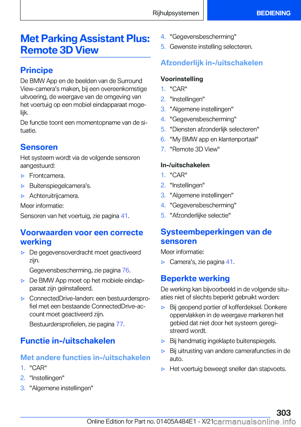BMW 7 SERIES 2022  Instructieboekjes (in Dutch) �M�e�t��P�a�r�k�i�n�g��A�s�s�i�s�t�a�n�t��P�l�u�s�:�R�e�m�o�t�e��3�D��V�i�e�w
�P�r�i�n�c�i�p�e
�D�e��B�M�W��A�p�p��e�n��d�e��b�e�e�l�d�e�n��v�a�n��d�e��S�u�r�r�o�u�n�d �V�i�e�w�-�c�a�m�e�