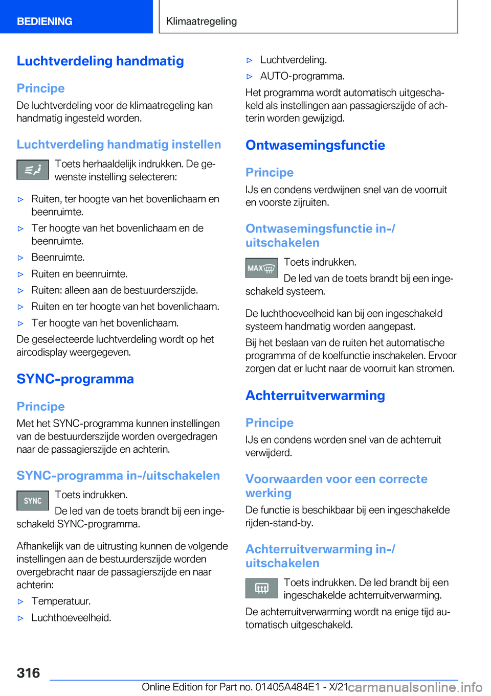BMW 7 SERIES 2022  Instructieboekjes (in Dutch) �L�u�c�h�t�v�e�r�d�e�l�i�n�g��h�a�n�d�m�a�t�i�g�P�r�i�n�c�i�p�e
�D�e��l�u�c�h�t�v�e�r�d�e�l�i�n�g��v�o�o�r��d�e��k�l�i�m�a�a�t�r�e�g�e�l�i�n�g��k�a�n
�h�a�n�d�m�a�t�i�g��i�n�g�e�s�t�e�l�d��w�o