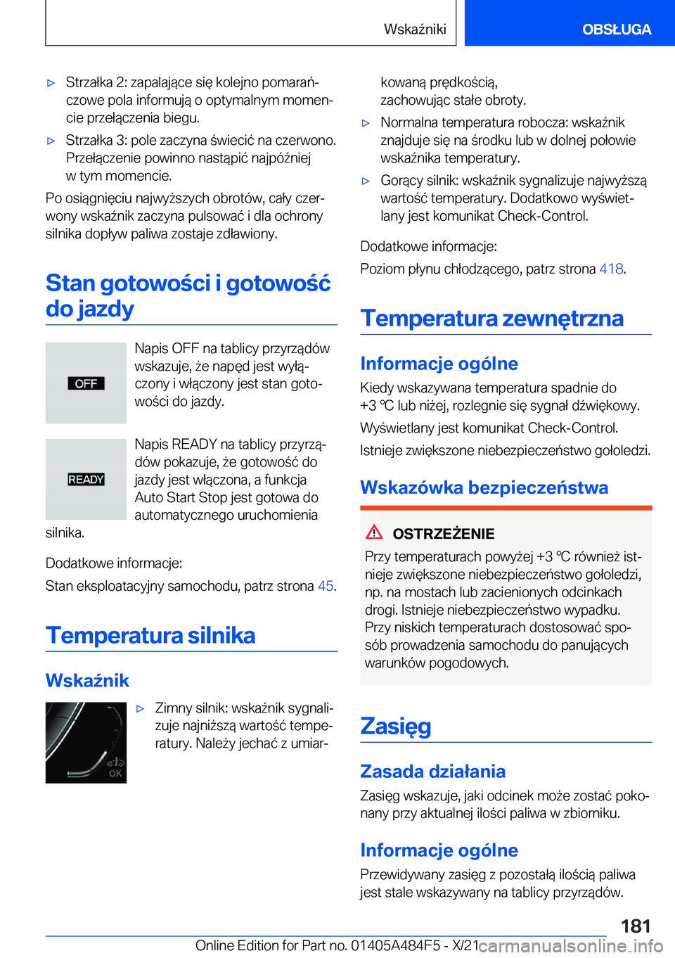 BMW 7 SERIES 2022  Instrukcja obsługi (in Polish) 'x�S�t�r�z�a�ł�k�a��2�:��z�a�p�a�l�a�j�