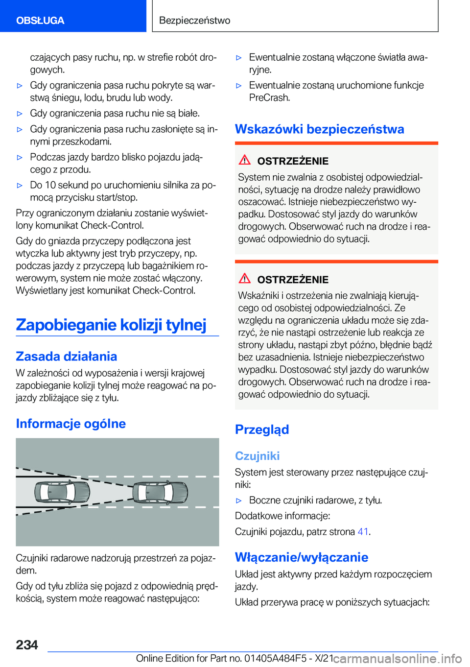 BMW 7 SERIES 2022  Instrukcja obsługi (in Polish) �c�z�a�j�
