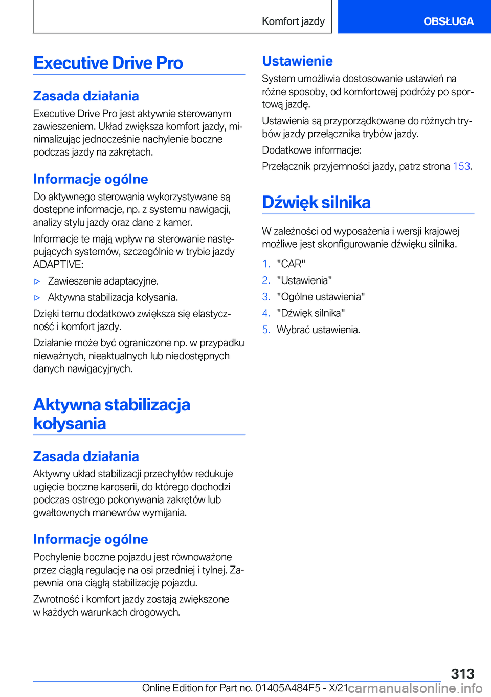 BMW 7 SERIES 2022  Instrukcja obsługi (in Polish) �E�x�e�c�u�t�i�v�e��D�r�i�v�e��P�r�o
�Z�a�s�a�d�a��d�z�i�a�ł�a�n�i�a
�E�x�e�c�u�t�i�v�e��D�r�i�v�e��P�r�o��j�e�s�t��a�k�t�y�w�n�i�e��s�t�e�r�o�w�a�n�y�m
�z�a�w�i�e�s�z�e�n�i�e�m�.��U�k�ł�a�