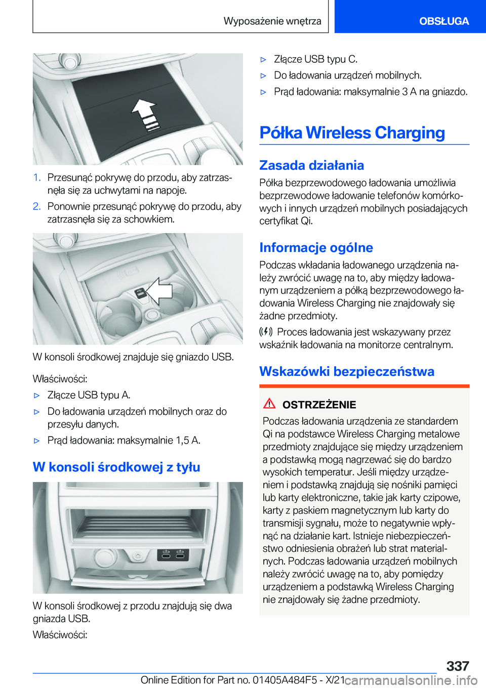 BMW 7 SERIES 2022  Instrukcja obsługi (in Polish) �1�.�P�r�z�e�s�u�n�