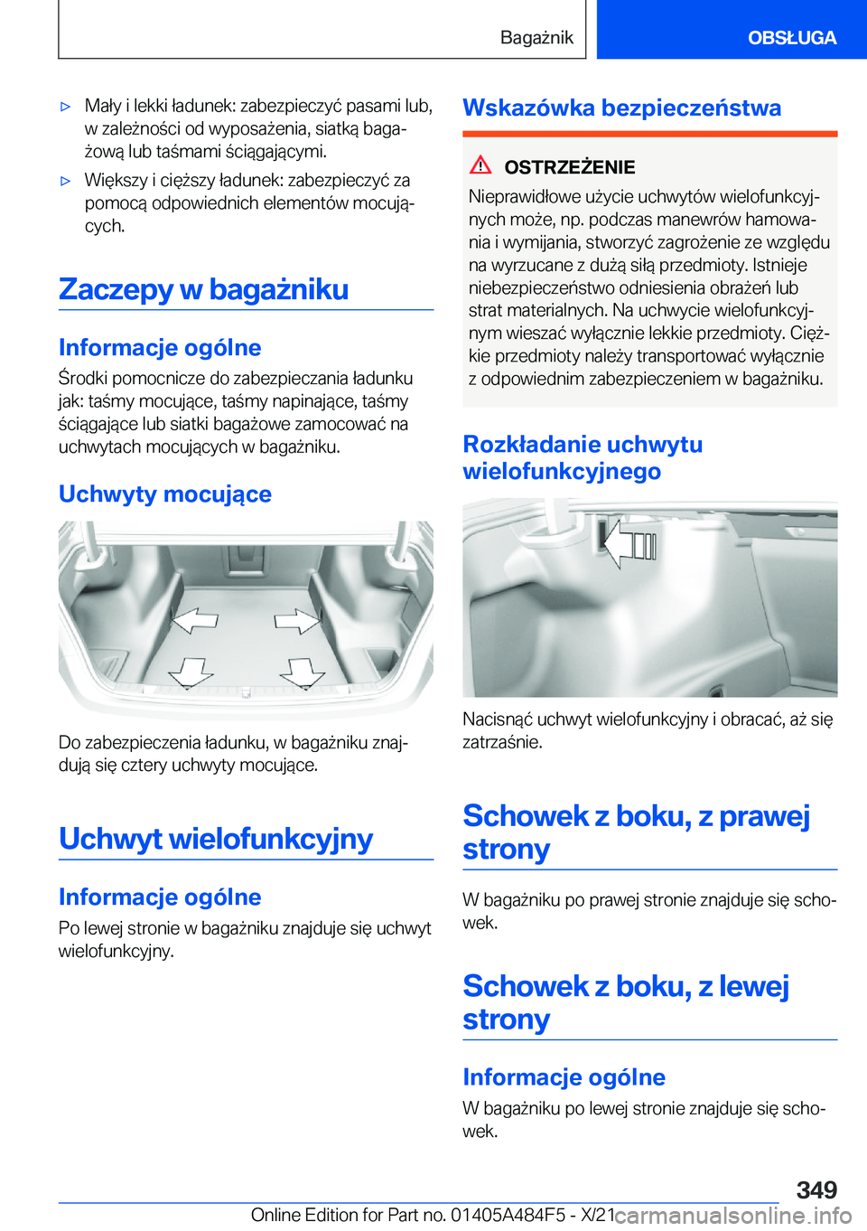 BMW 7 SERIES 2022  Instrukcja obsługi (in Polish) 'x�M�a�ł�y��i��l�e�k�k�i��ł�a�d�u�n�e�k�:��z�a�b�e�z�p�i�e�c�z�y�