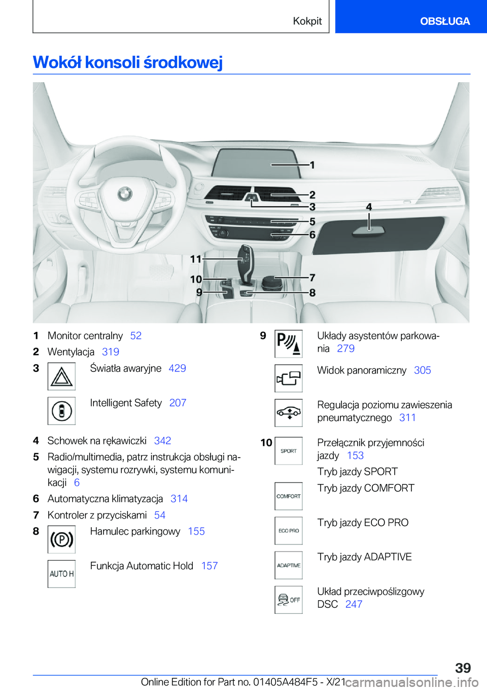 BMW 7 SERIES 2022  Instrukcja obsługi (in Polish) �W�o�k�