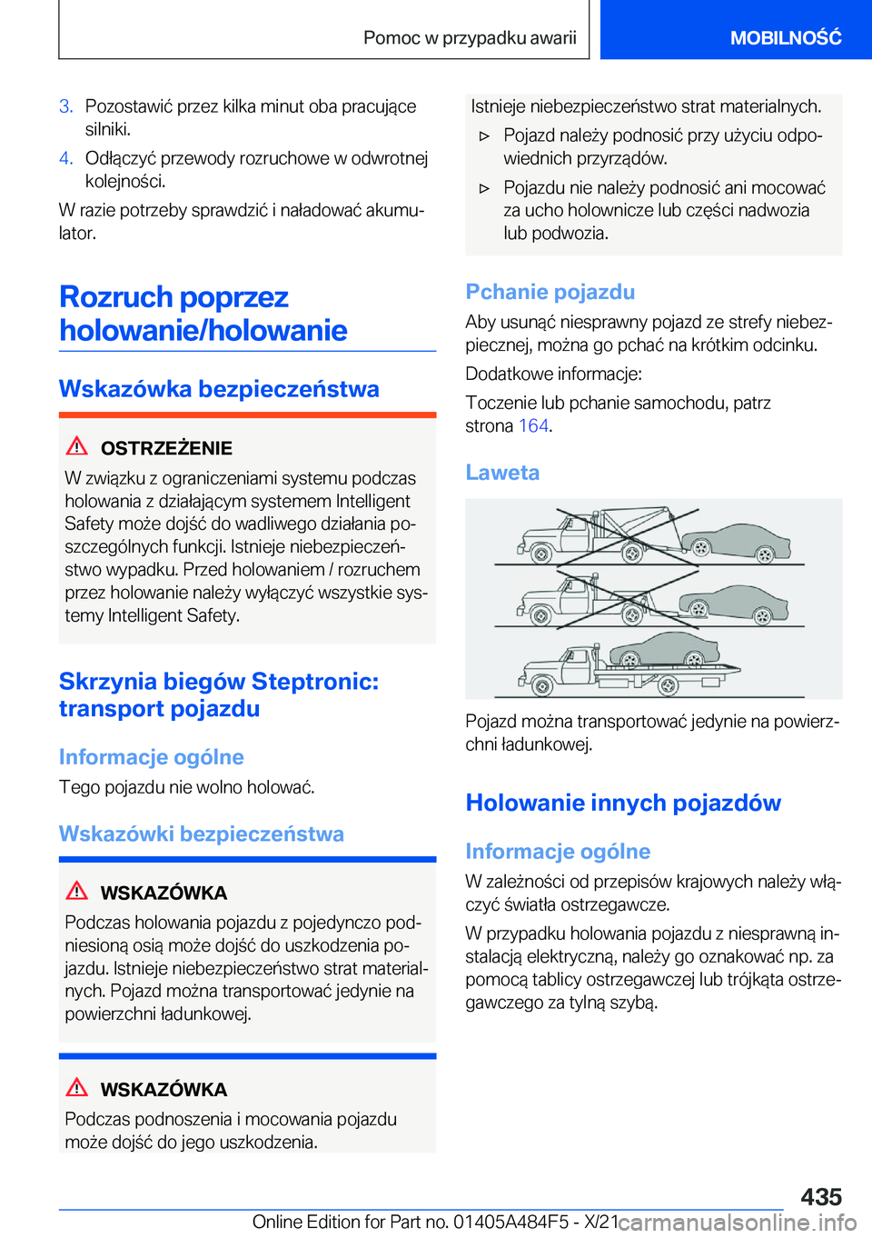 BMW 7 SERIES 2022  Instrukcja obsługi (in Polish) �3�.�P�o�z�o�s�t�a�w�i�