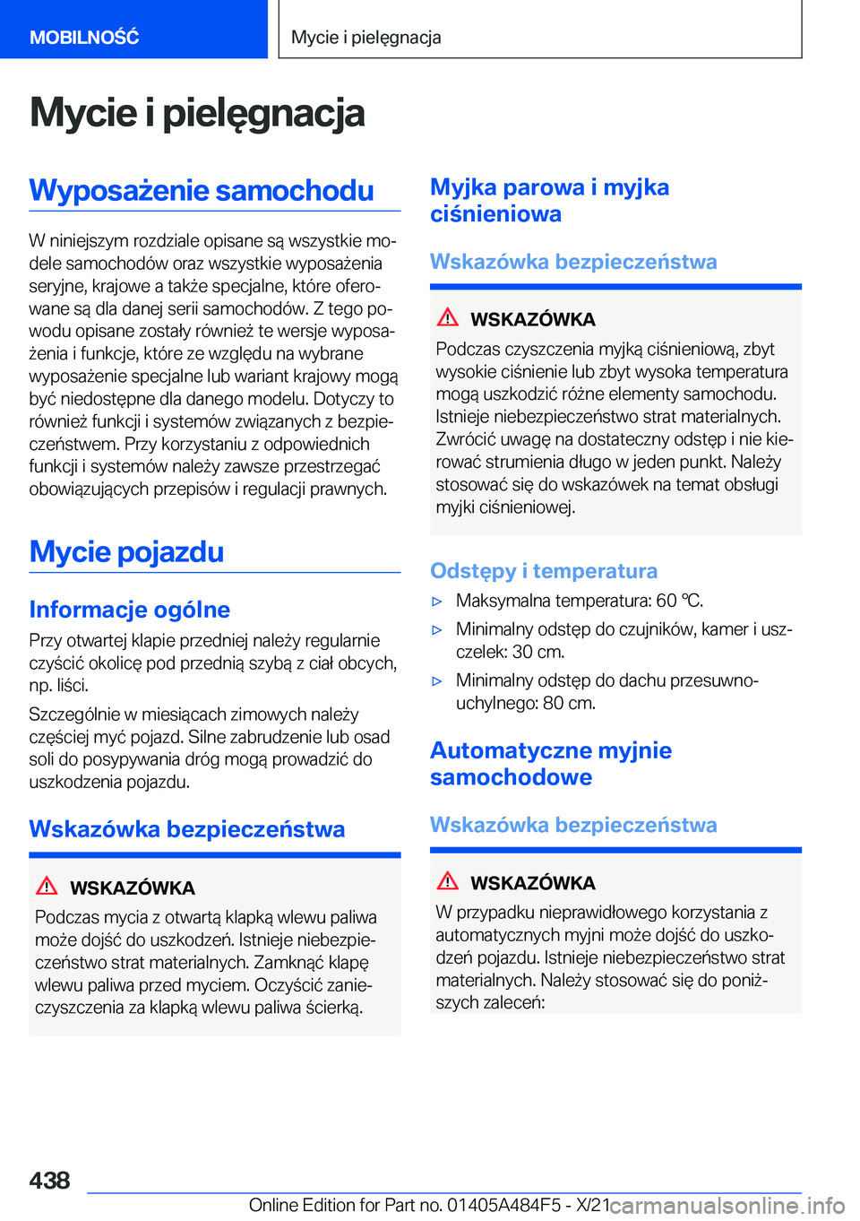BMW 7 SERIES 2022  Instrukcja obsługi (in Polish) �M�y�c�i�e��i��p�i�e�l�