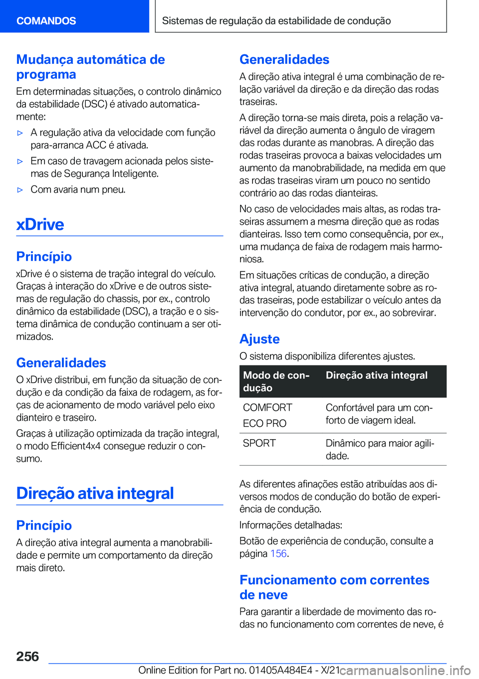 BMW 7 SERIES 2022  Manual do condutor (in Portuguese) �M�u�d�a�n�