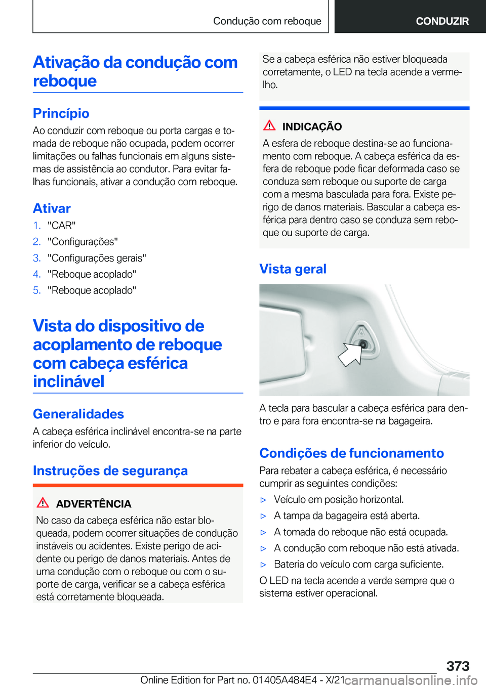 BMW 7 SERIES 2022  Manual do condutor (in Portuguese) �A�t�i�v�a�