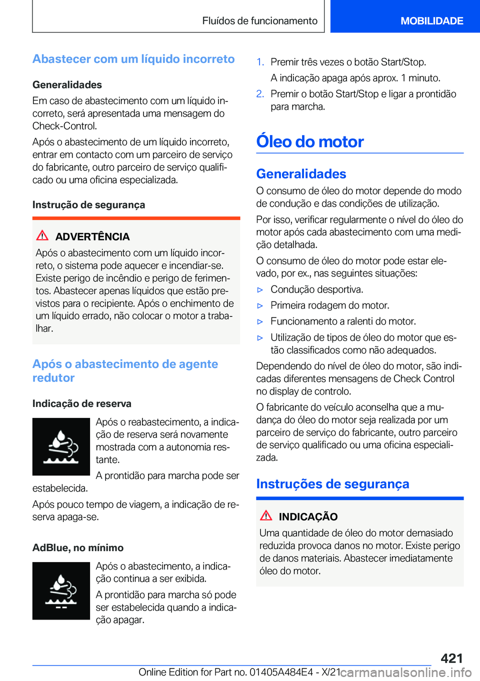 BMW 7 SERIES 2022  Manual do condutor (in Portuguese) �A�b�a�s�t�e�c�e�r��c�o�m��u�m��l�
