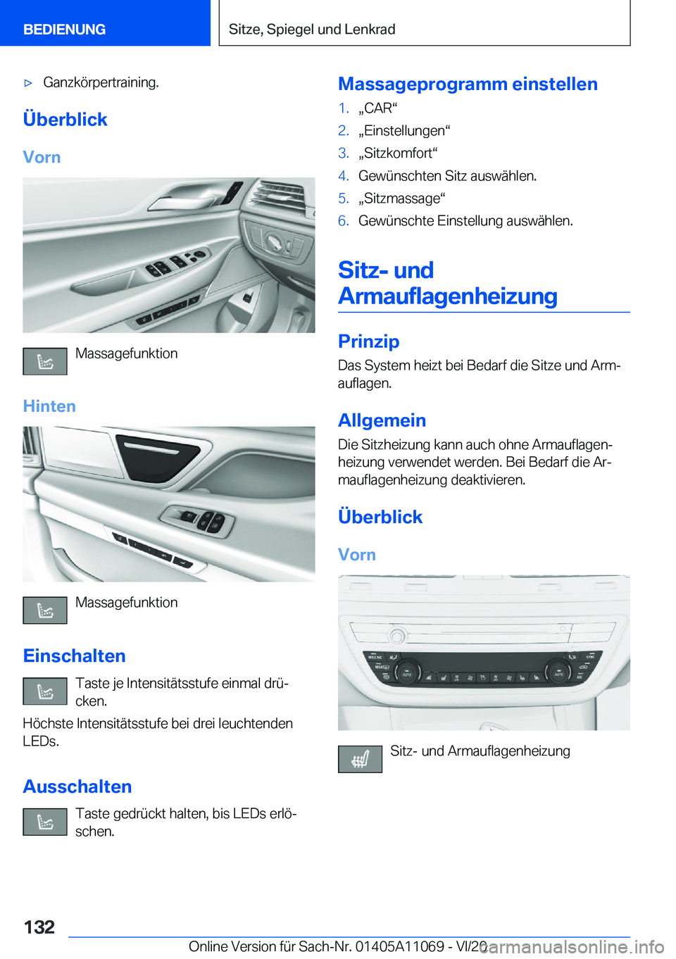 BMW 7 SERIES 2021  Betriebsanleitungen (in German) 'x�G�a�n�z�k�