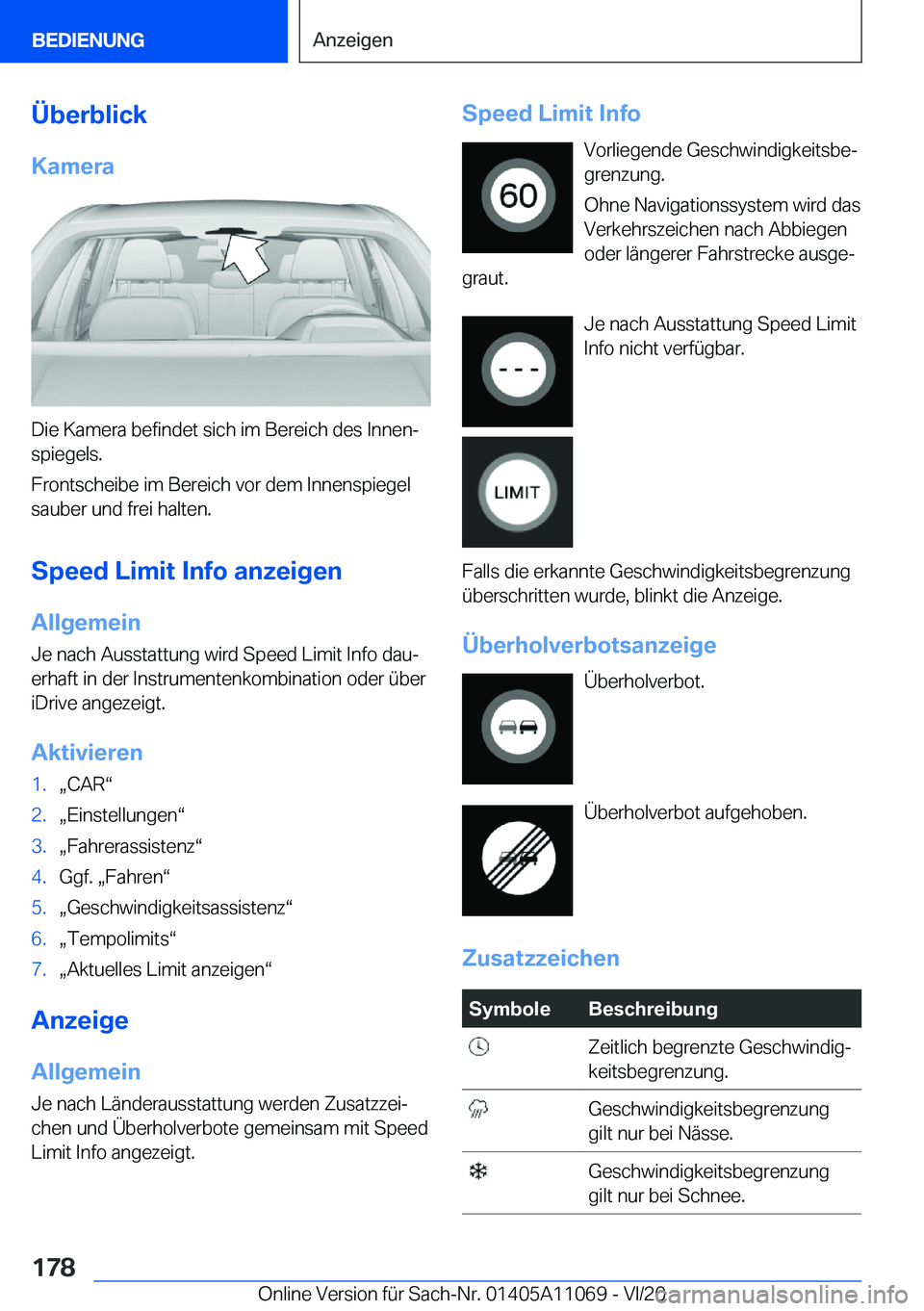 BMW 7 SERIES 2021  Betriebsanleitungen (in German) �