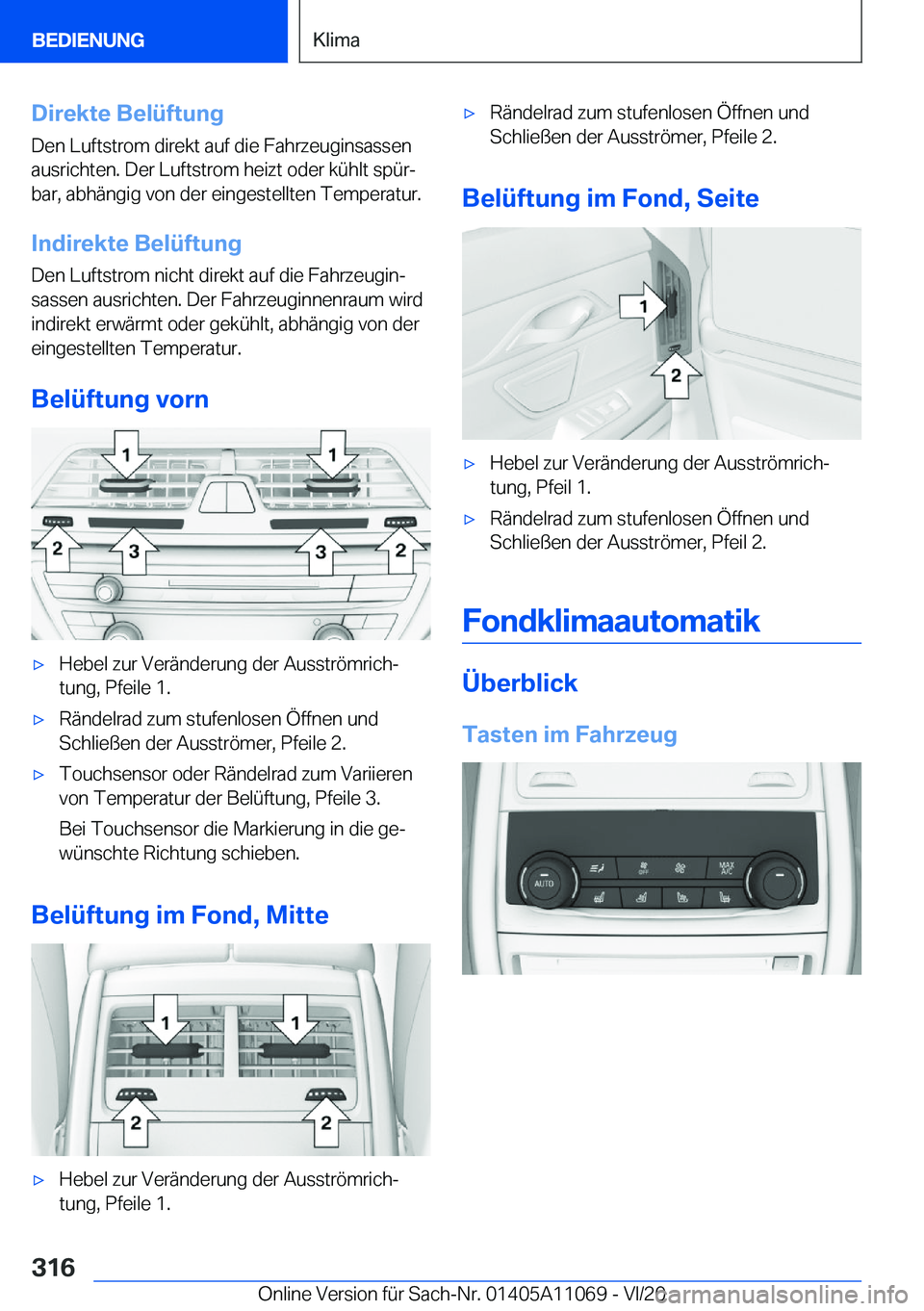 BMW 7 SERIES 2021  Betriebsanleitungen (in German) �D�i�r�e�k�t�e��B�e�l�