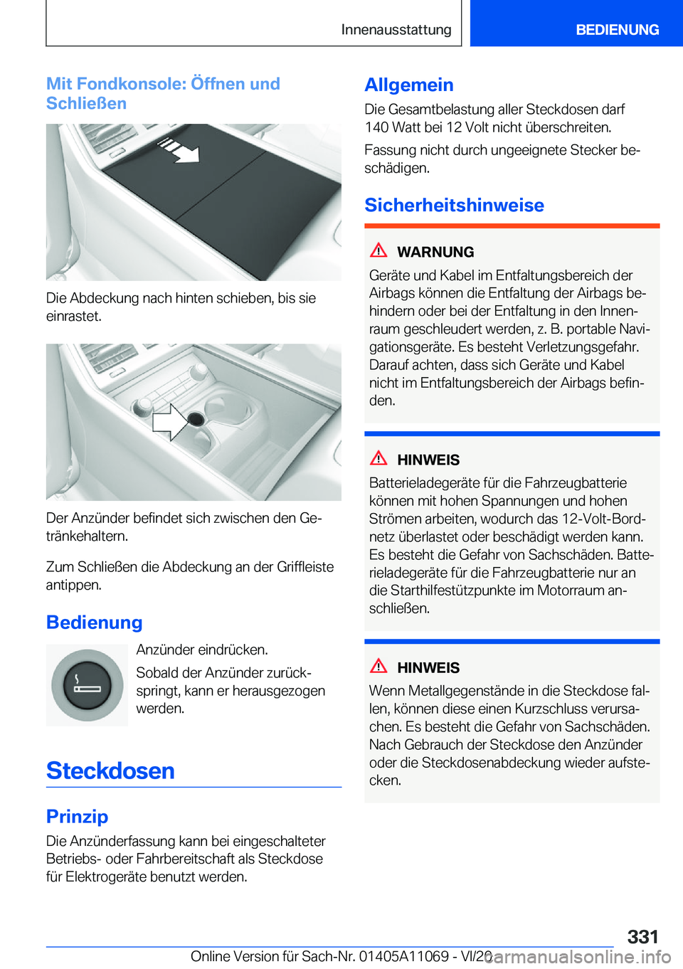 BMW 7 SERIES 2021  Betriebsanleitungen (in German) �M�i�t��F�o�n�d�k�o�n�s�o�l�e�:��