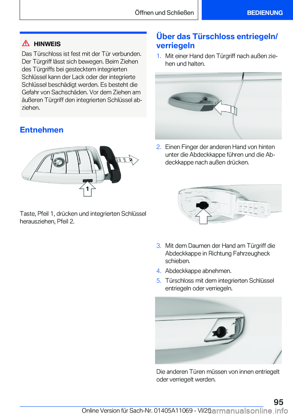 BMW 7 SERIES 2021  Betriebsanleitungen (in German) �H�I�N�W�E�I�S
�D�a�s��T�