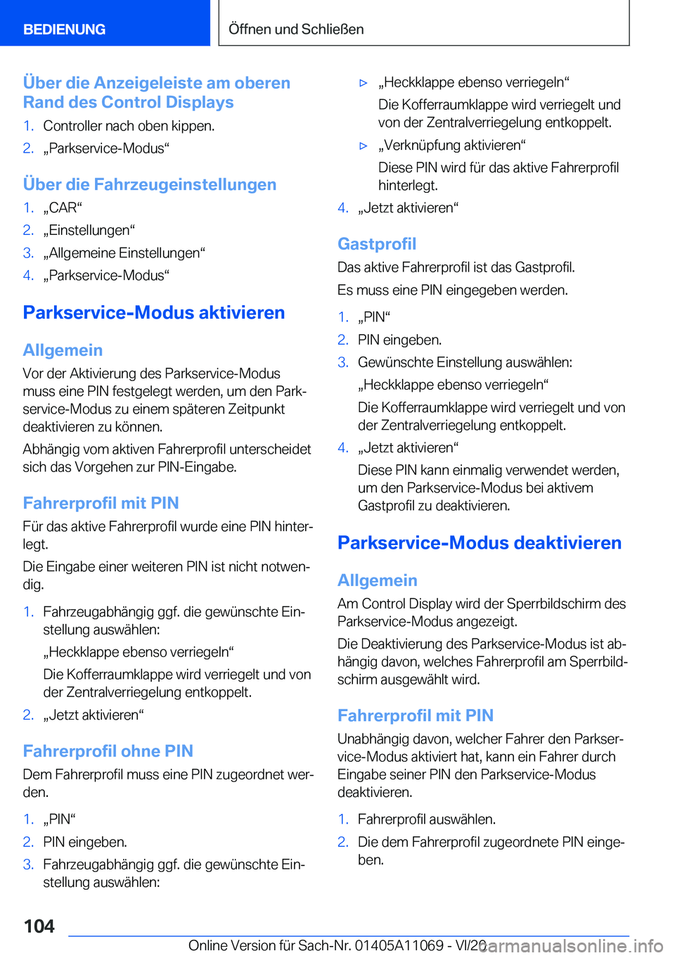 BMW 7 SERIES 2021  InstruktionsbØger (in Danish) �