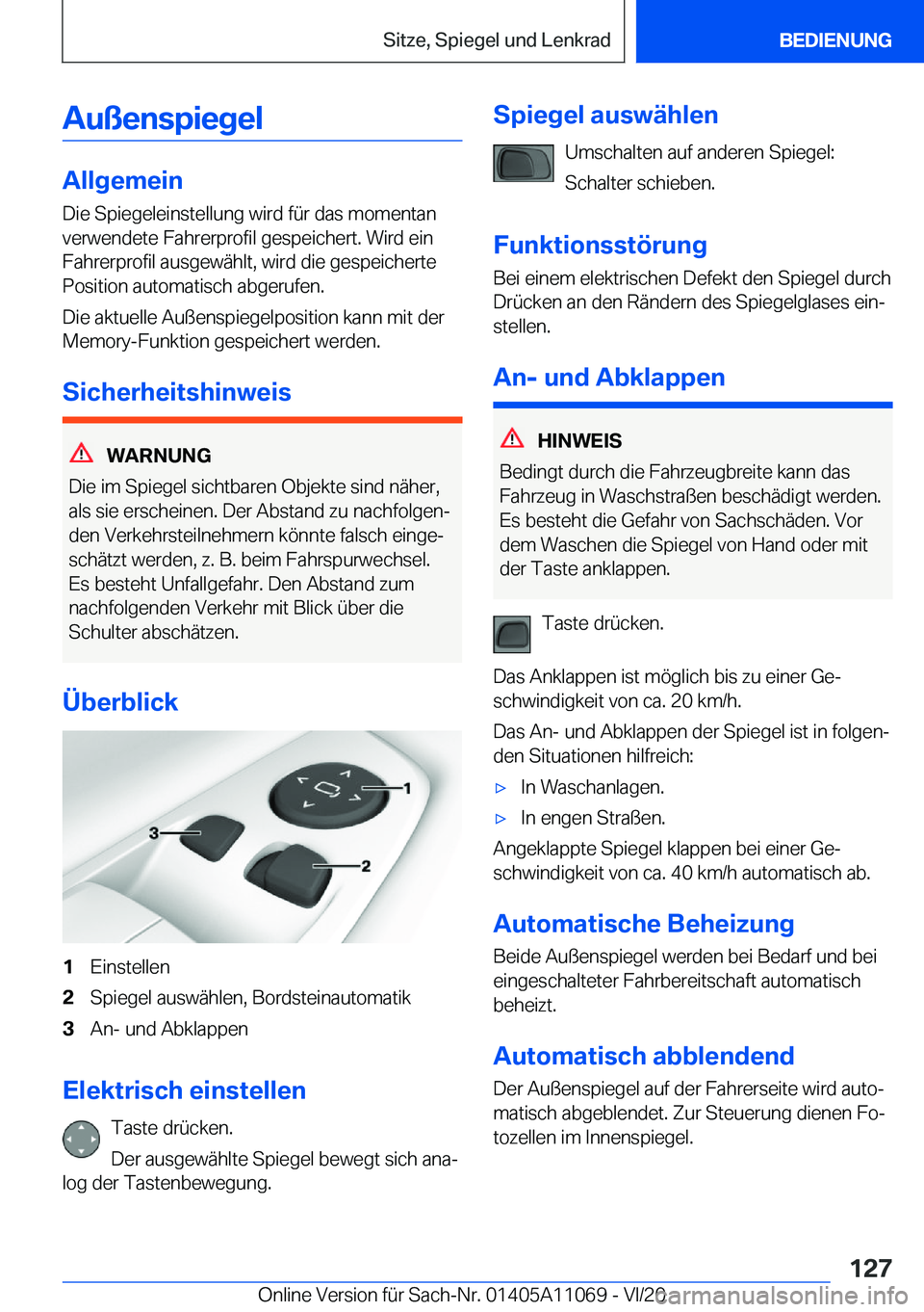 BMW 7 SERIES 2021  InstruktionsbØger (in Danish) �A�u�