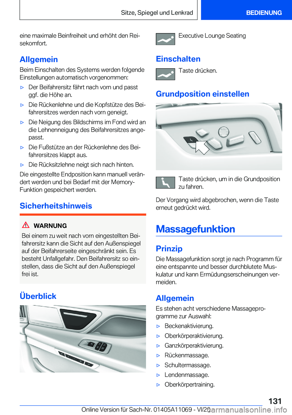 BMW 7 SERIES 2021  InstruktionsbØger (in Danish) �e�i�n�e��m�a�x�i�m�a�l�e��B�e�i�n�f�r�e�i�h�e�i�t��u�n�d��e�r�h�