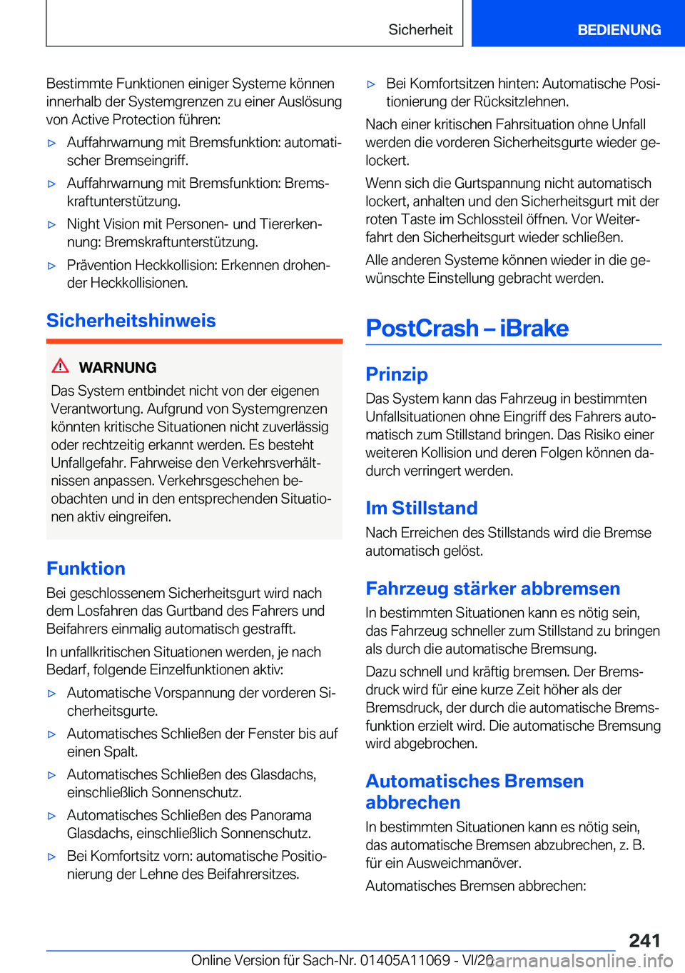 BMW 7 SERIES 2021  InstruktionsbØger (in Danish) �B�e�s�t�i�m�m�t�e��F�u�n�k�t�i�o�n�e�n��e�i�n�i�g�e�r��S�y�s�t�e�m�e��k�