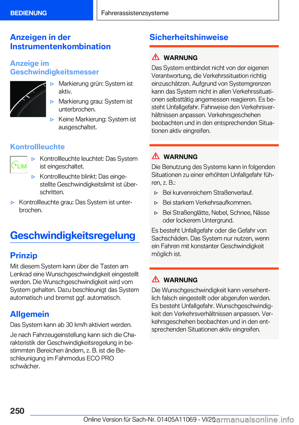 BMW 7 SERIES 2021  InstruktionsbØger (in Danish) �A�n�z�e�i�g�e�n��i�n��d�e�r
�I�n�s�t�r�u�m�e�n�t�e�n�k�o�m�b�i�n�a�t�i�o�n
�A�n�z�e�i�g�e��i�m
�G�e�s�c�h�w�i�n�d�i�g�k�e�i�t�s�m�e�s�s�e�r'x�M�a�r�k�i�e�r�u�n�g��g�r�