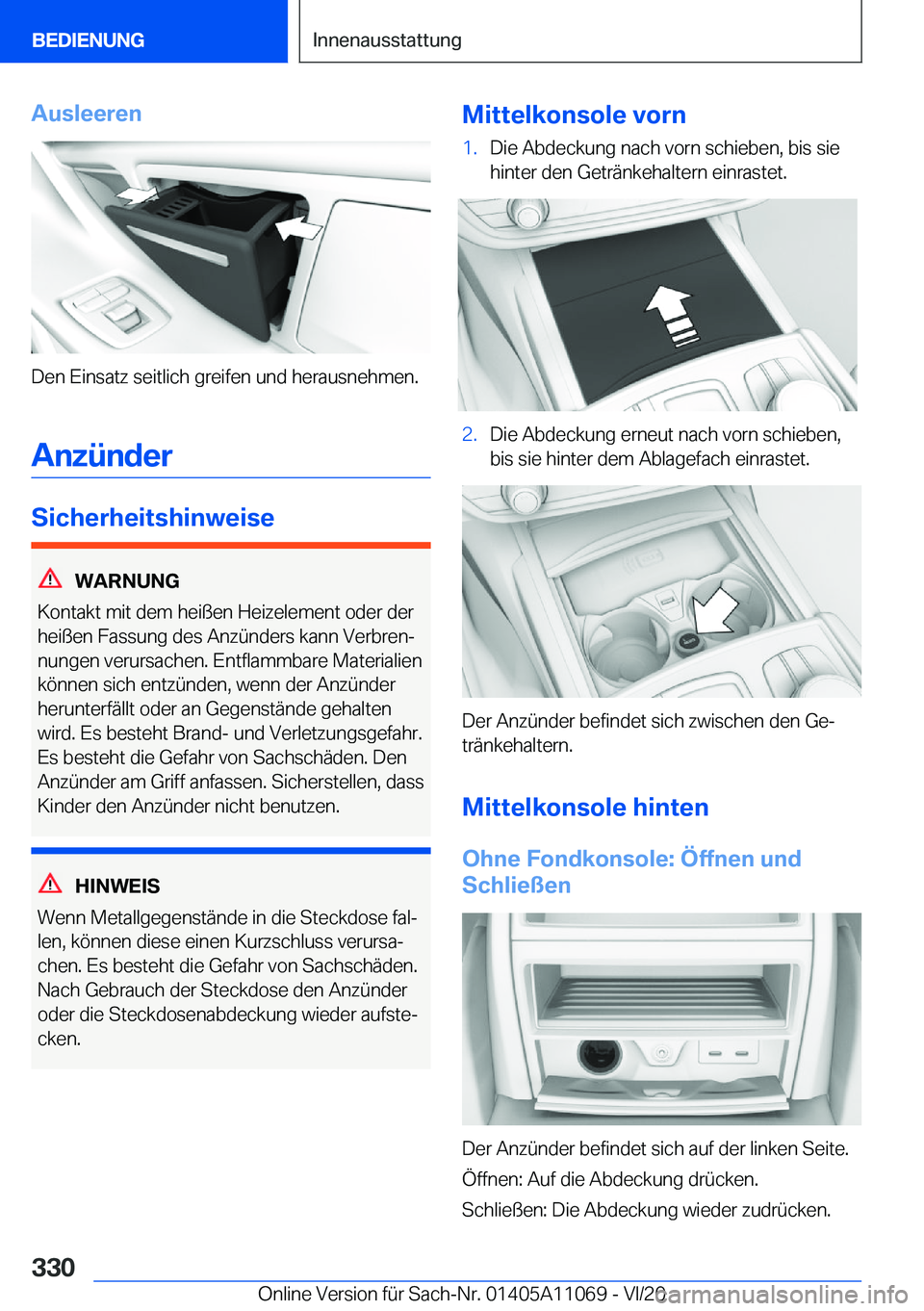 BMW 7 SERIES 2021  InstruktionsbØger (in Danish) �A�u�s�l�e�e�r�e�n
�D�e�n��E�i�n�s�a�t�z��s�e�i�t�l�i�c�h��g�r�e�i�f�e�n��u�n�d��h�e�r�a�u�s�n�e�h�m�e�n�.�A�n�z�
