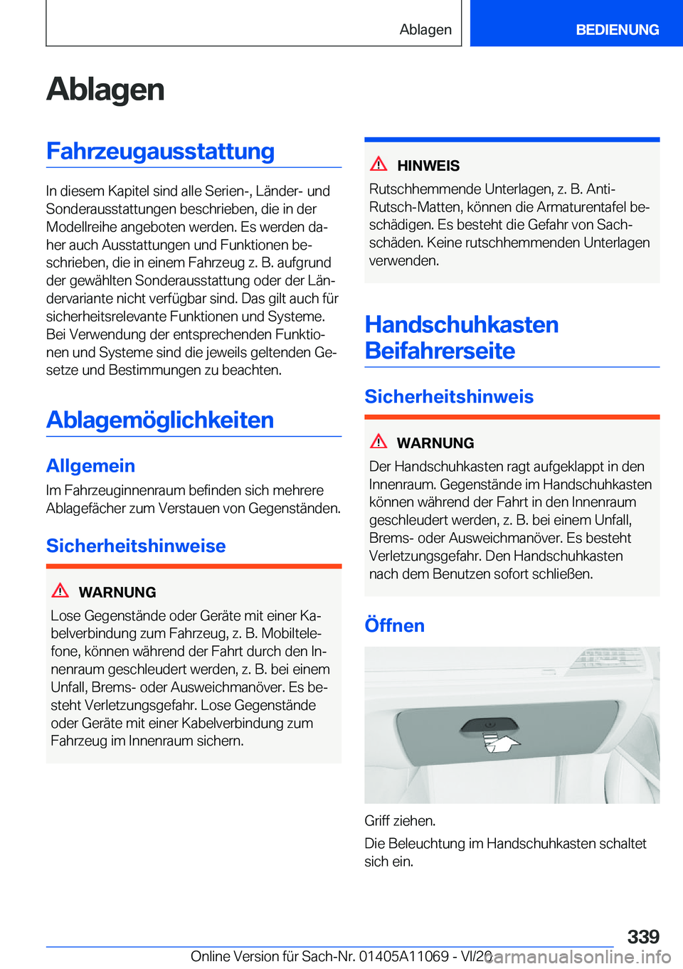 BMW 7 SERIES 2021  InstruktionsbØger (in Danish) �A�b�l�a�g�e�n�F�a�h�r�z�e�u�g�a�u�s�s�t�a�t�t�u�n�g
�I�n��d�i�e�s�e�m��K�a�p�i�t�e�l��s�i�n�d��a�l�l�e��S�e�r�i�e�n�-�,��L�