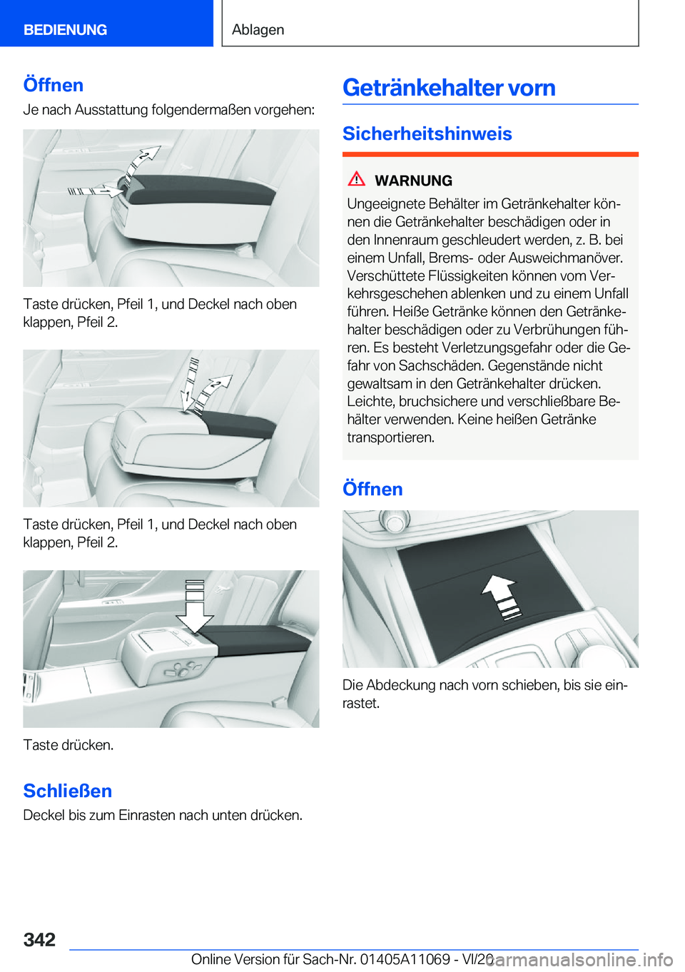 BMW 7 SERIES 2021  InstruktionsbØger (in Danish) �