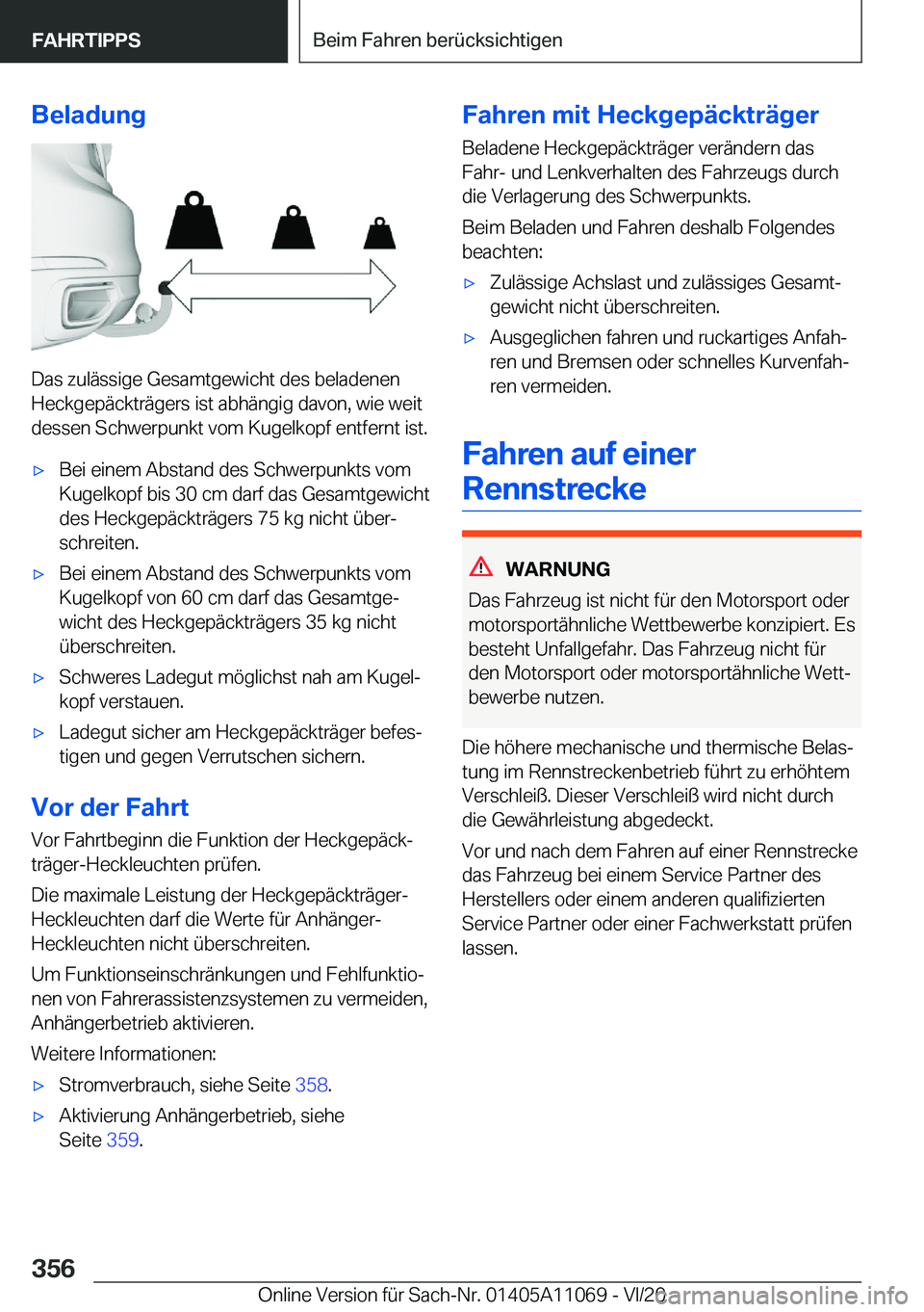 BMW 7 SERIES 2021  InstruktionsbØger (in Danish) �B�e�l�a�d�u�n�g
�D�a�s��z�u�l�